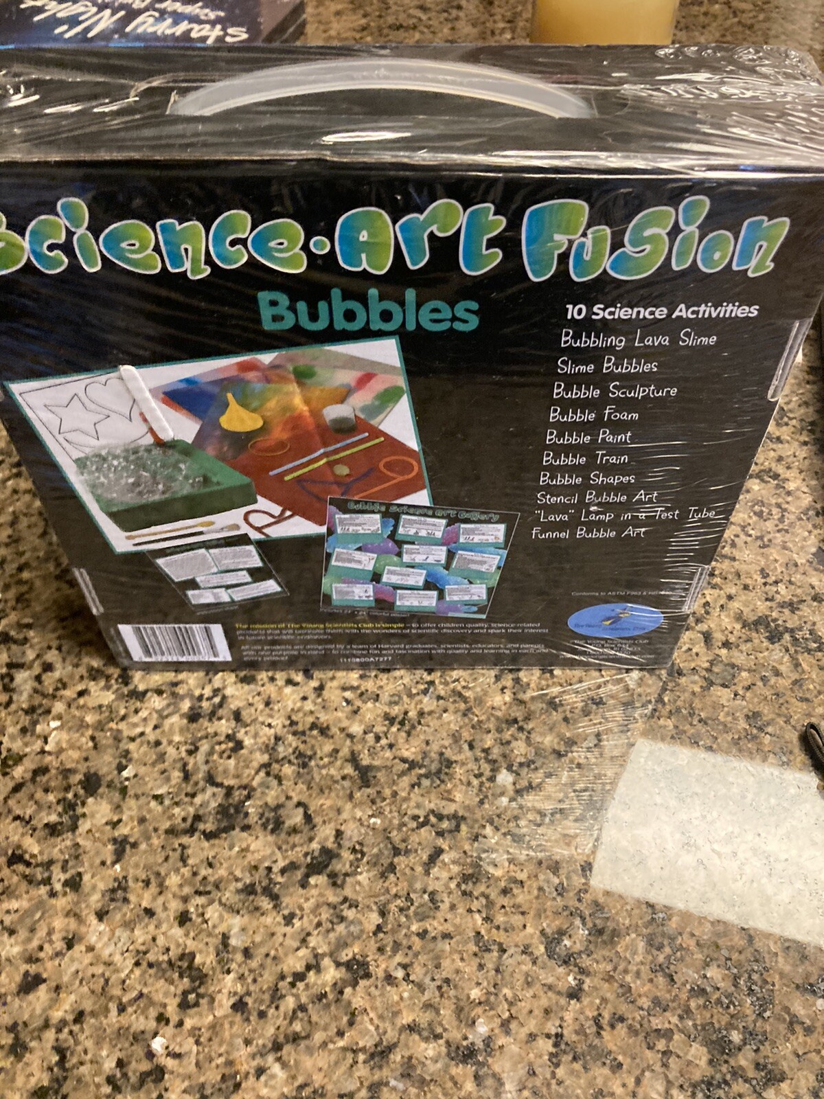 Young Scientists Club Science-Art Fusion BUBBLES Kit New Sealed Ages 5+