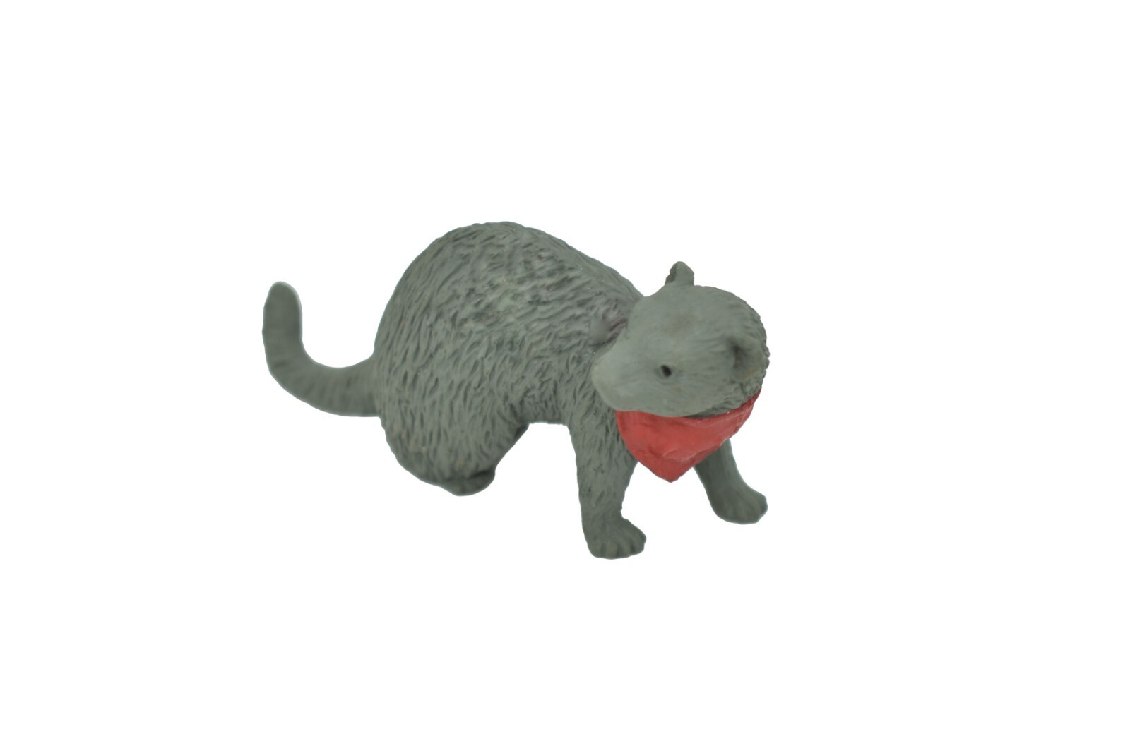 Ferret, with Bandana Very Nice Plastic Figurine 2 1/2 inches long – F1675 B63