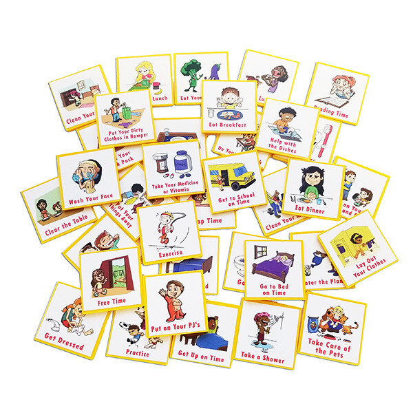 “I Can Do It!” Daily Checklist, reward incentive behavior chart WITH SUBJECTS!
