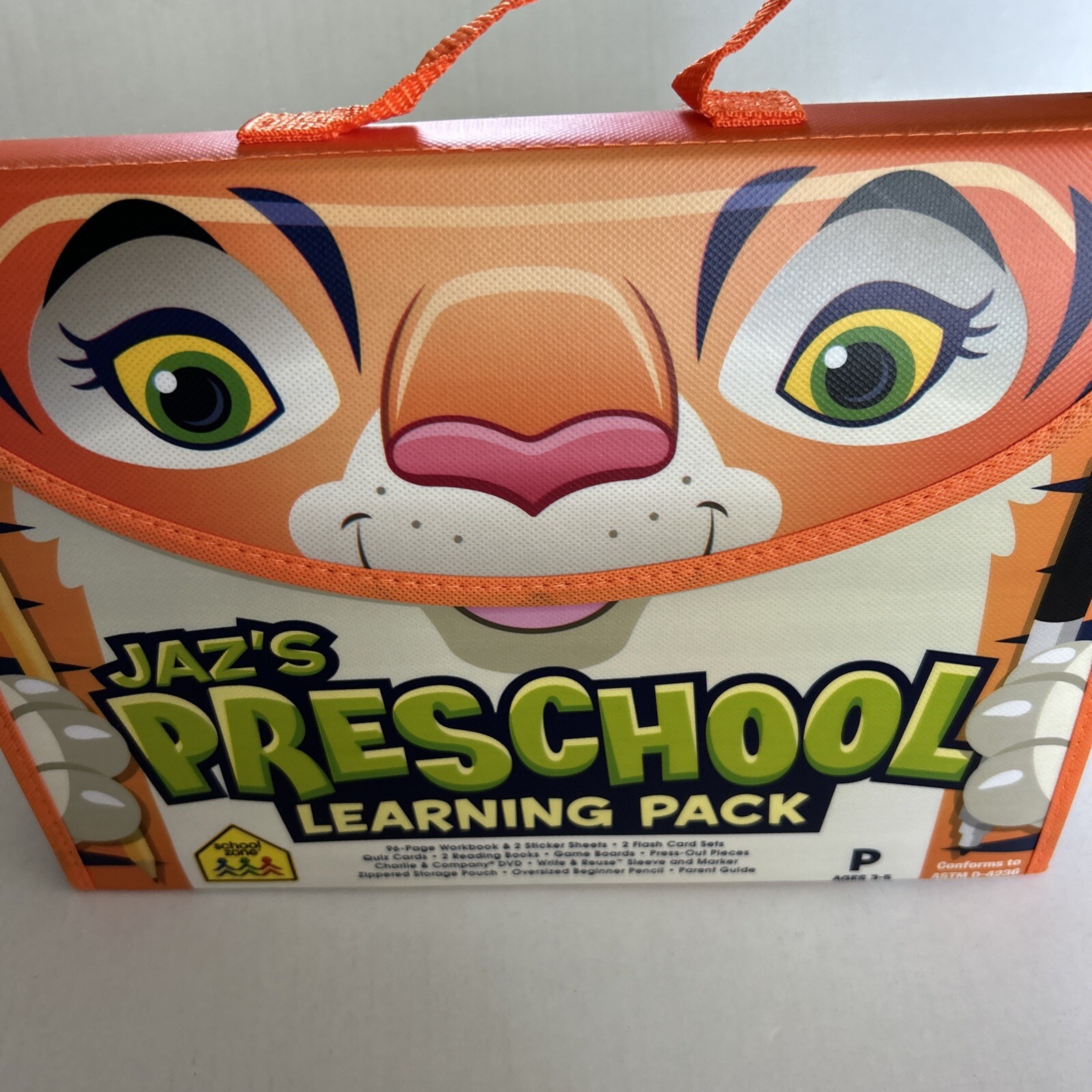School Zone – Jaz’s Preschool Learning Pack – Ages 3-5