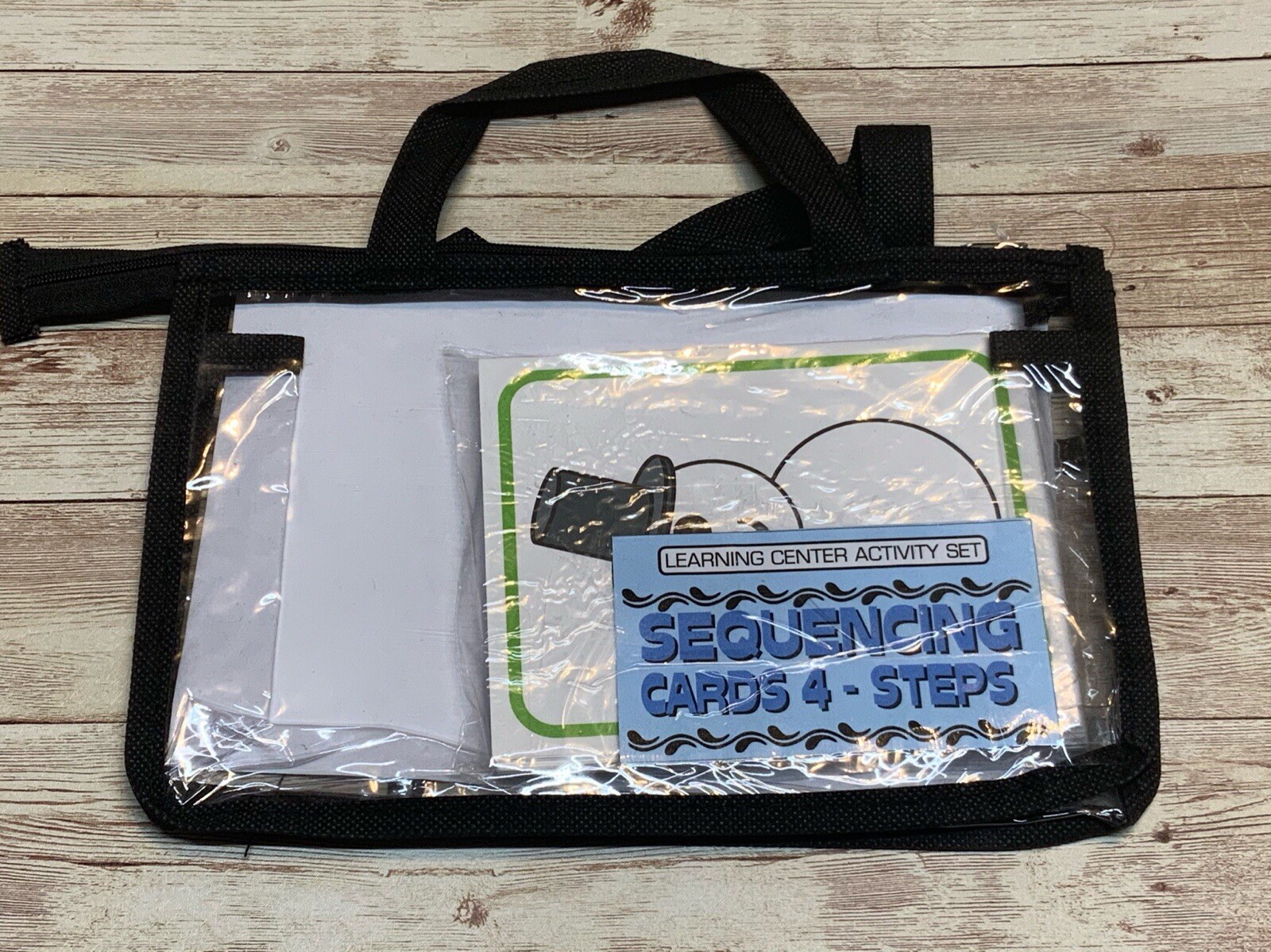 Learning Center Activity Set – Sequencing – Clothespin Learning Center