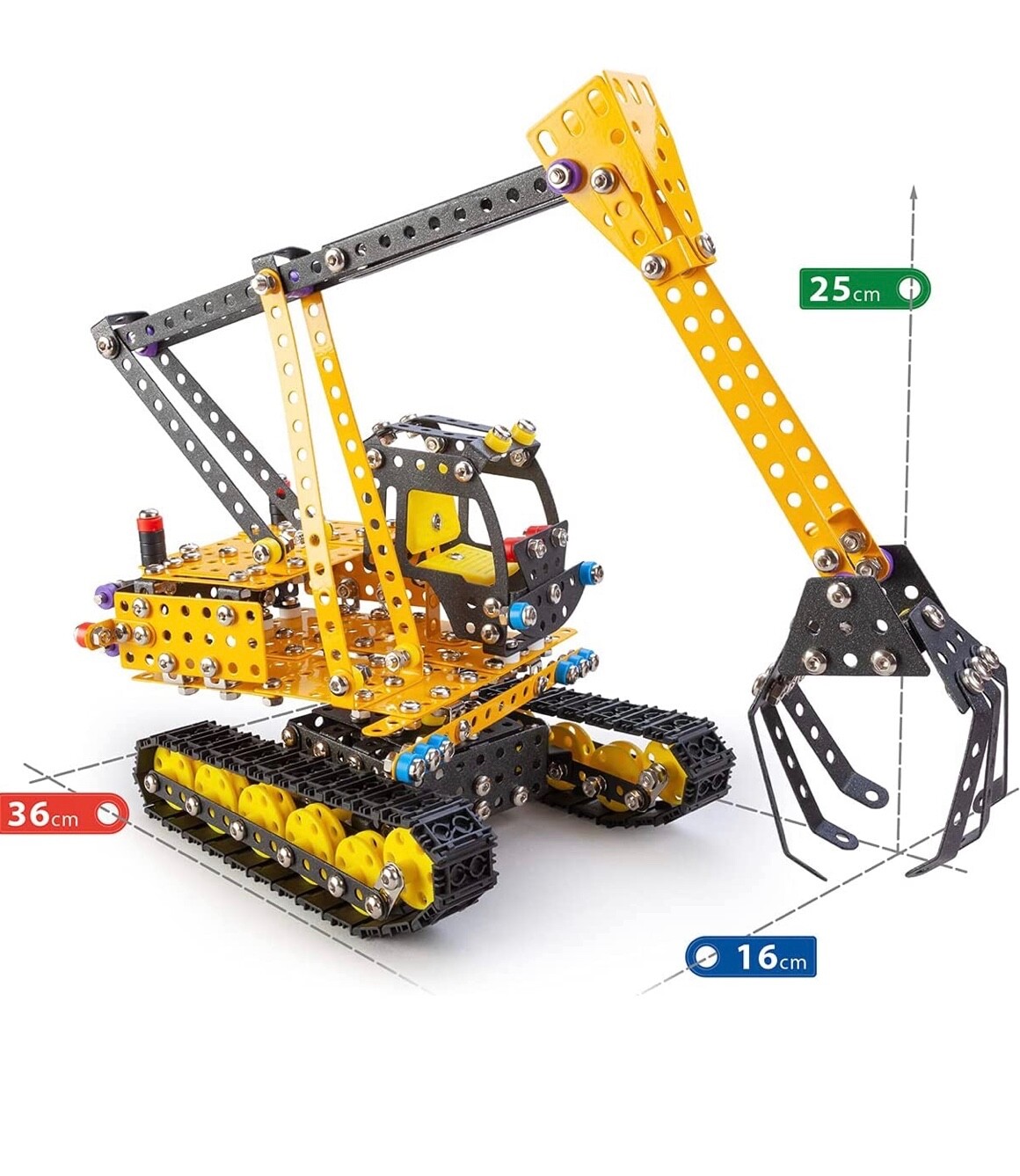 Alexander Toys Constructor Pro Melman 7 in 1 Building Kits Stem KidsToys 866 Pcs