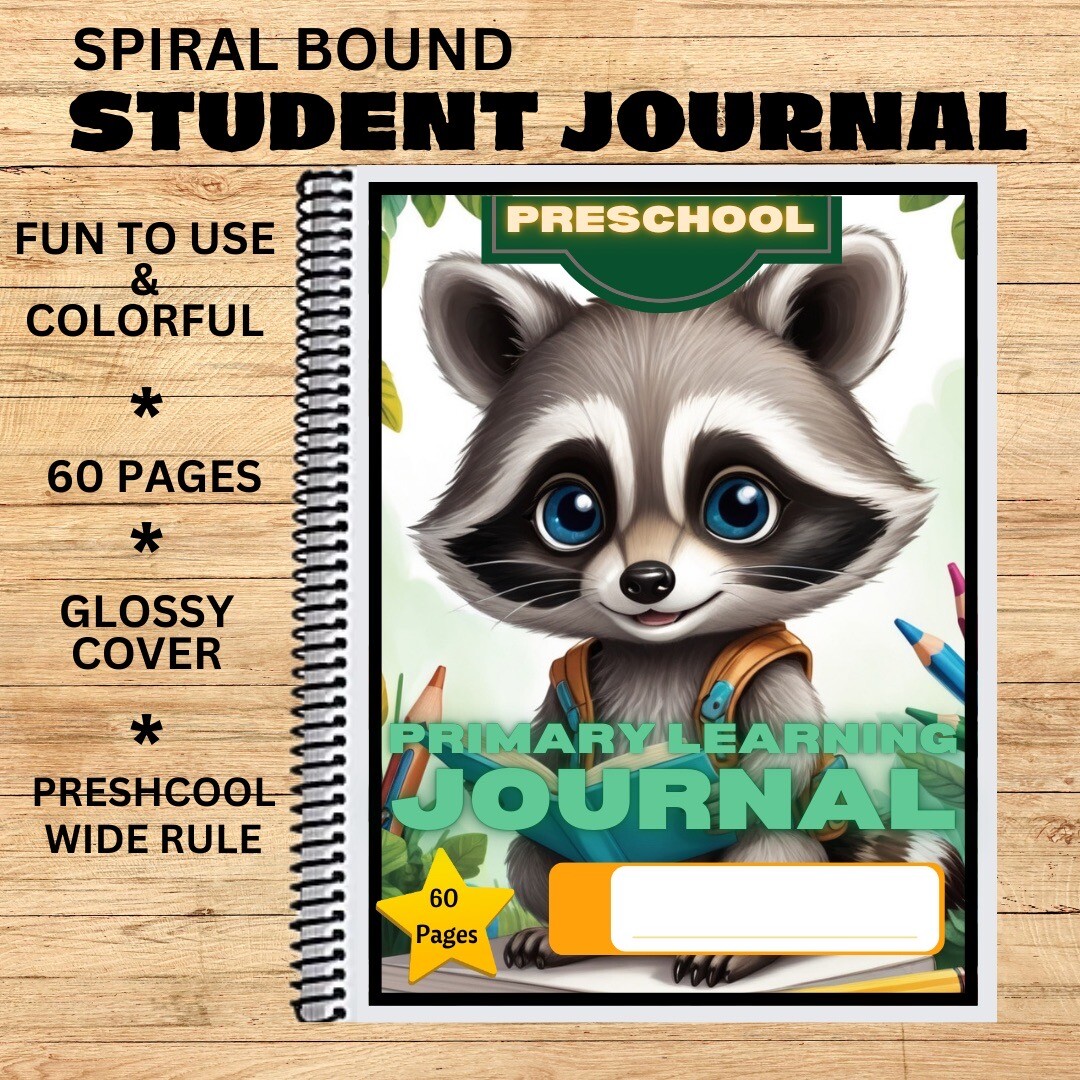 Set of 10 – Preschool Story Journals – Student Journal #PS9