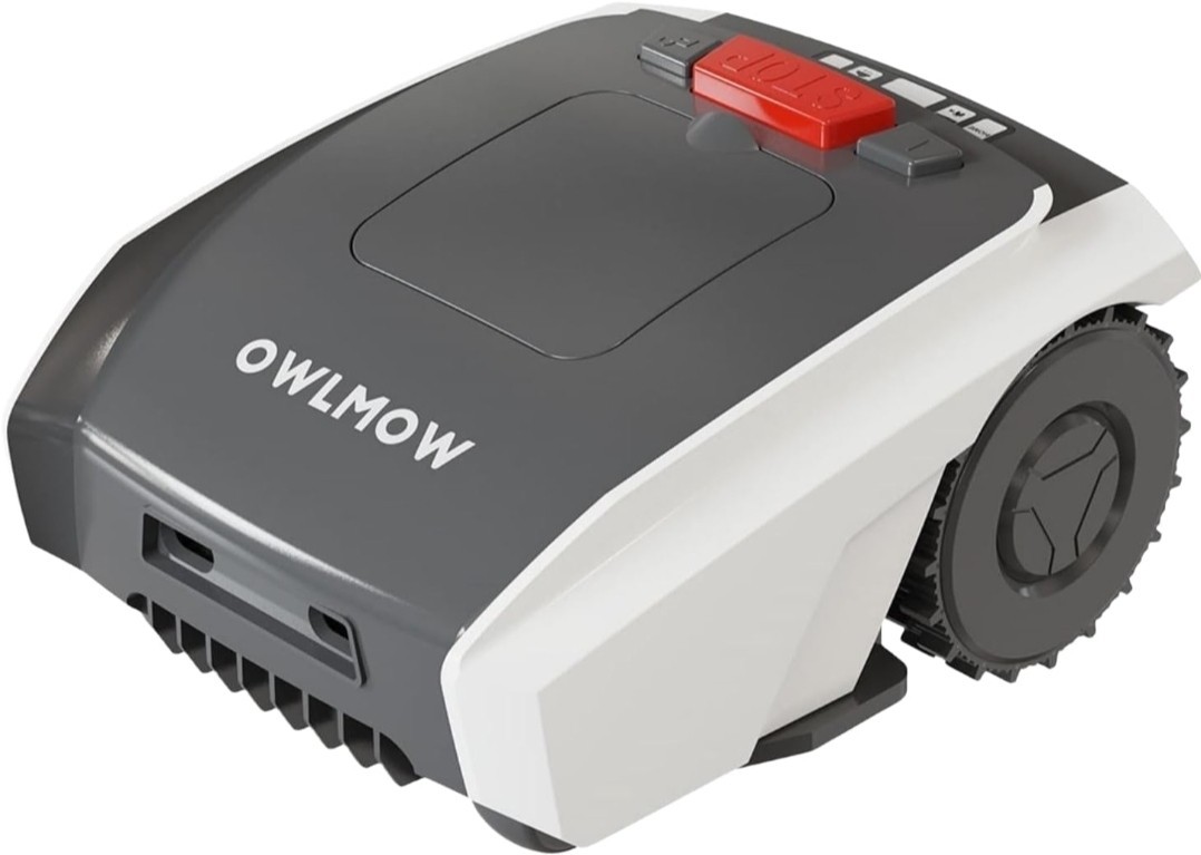 Robot Lawn Mower with GPS Navigation and 200m Boundary Wire, Mows Up to 1000qm
