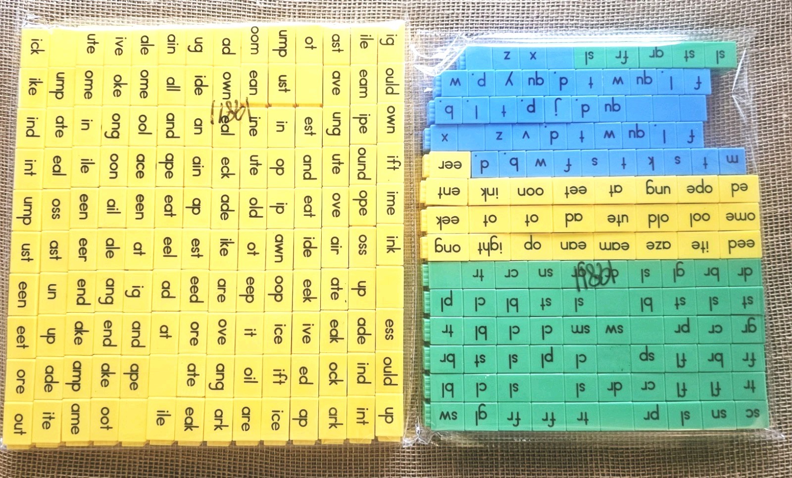 Hand2Mind 274pc Reading Rods