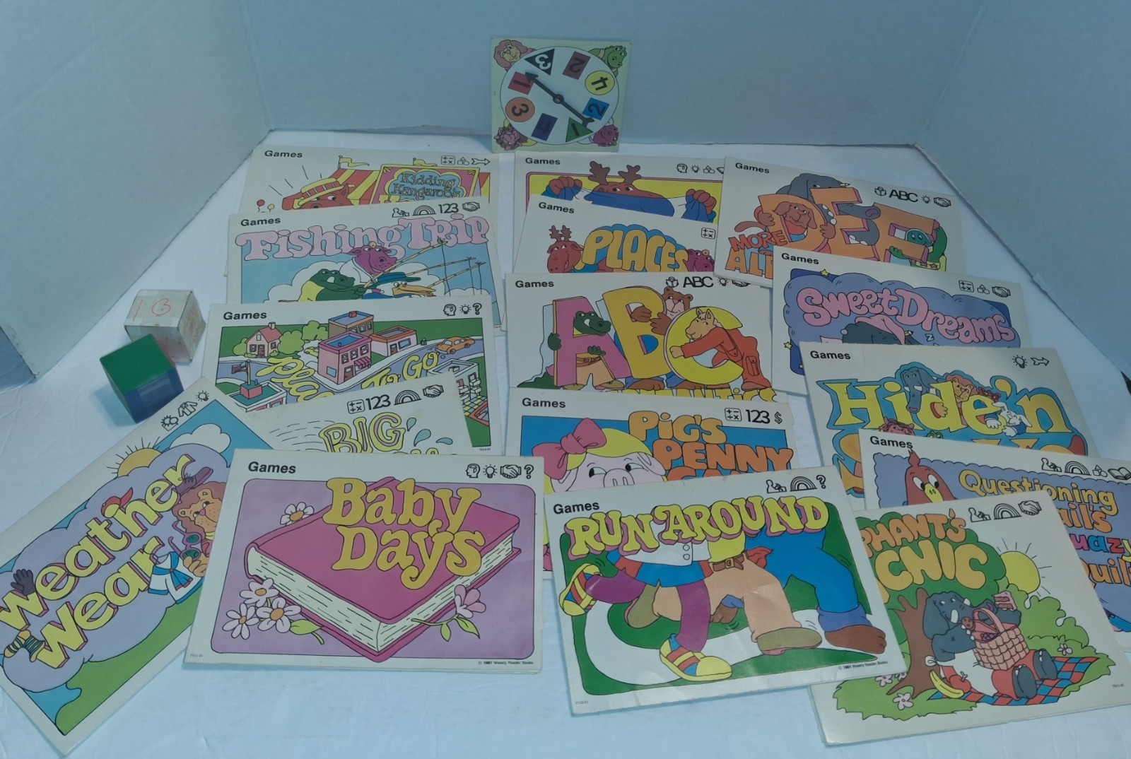 Sweet Pickles Preschool Program Lot Cards Pieces ONLY PLEASE READ DESCRIPTION!