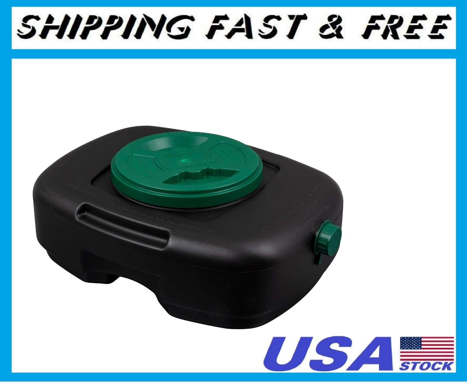AM06984 12 Quart Oil Drain Pan with Lid, Filter Drain Screen, and Pour Spout for