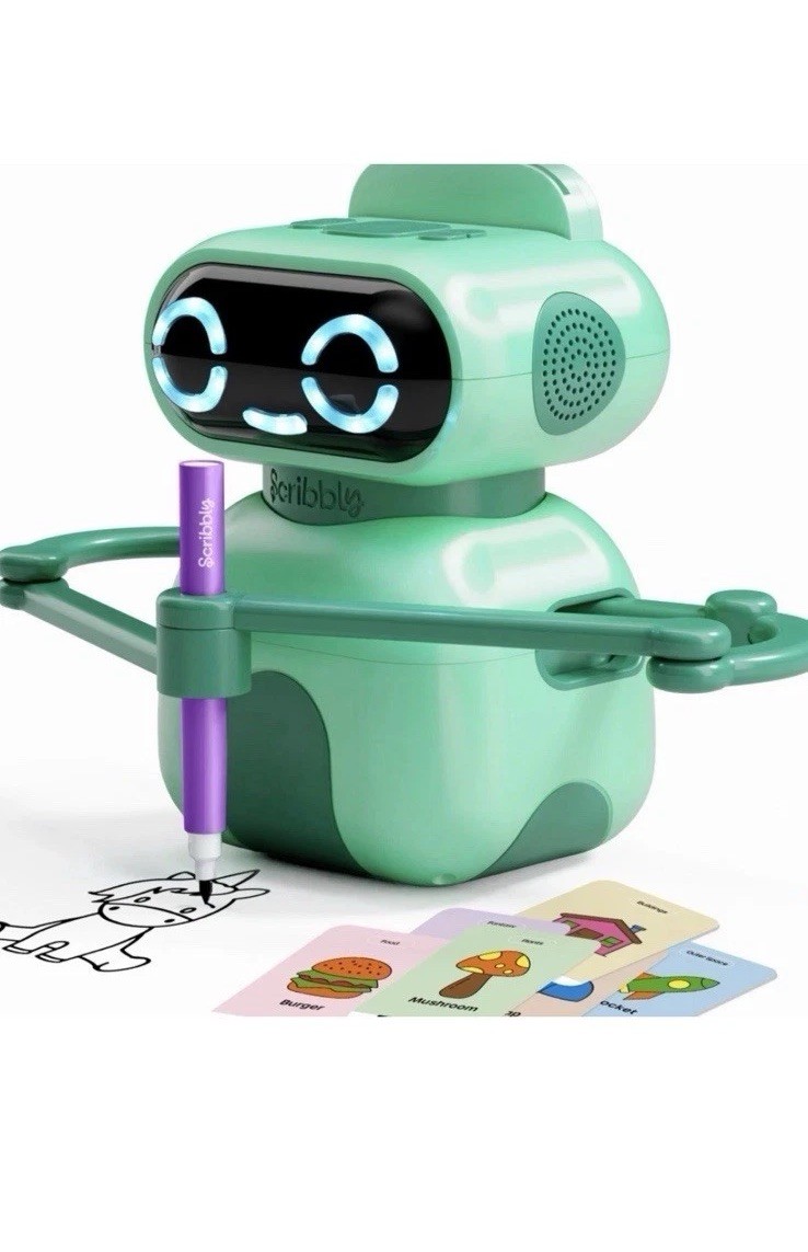 Drawing Robot for Kids Scribbly by Dan&Darci 5-7 Year Girl Birthday Gift Toys
