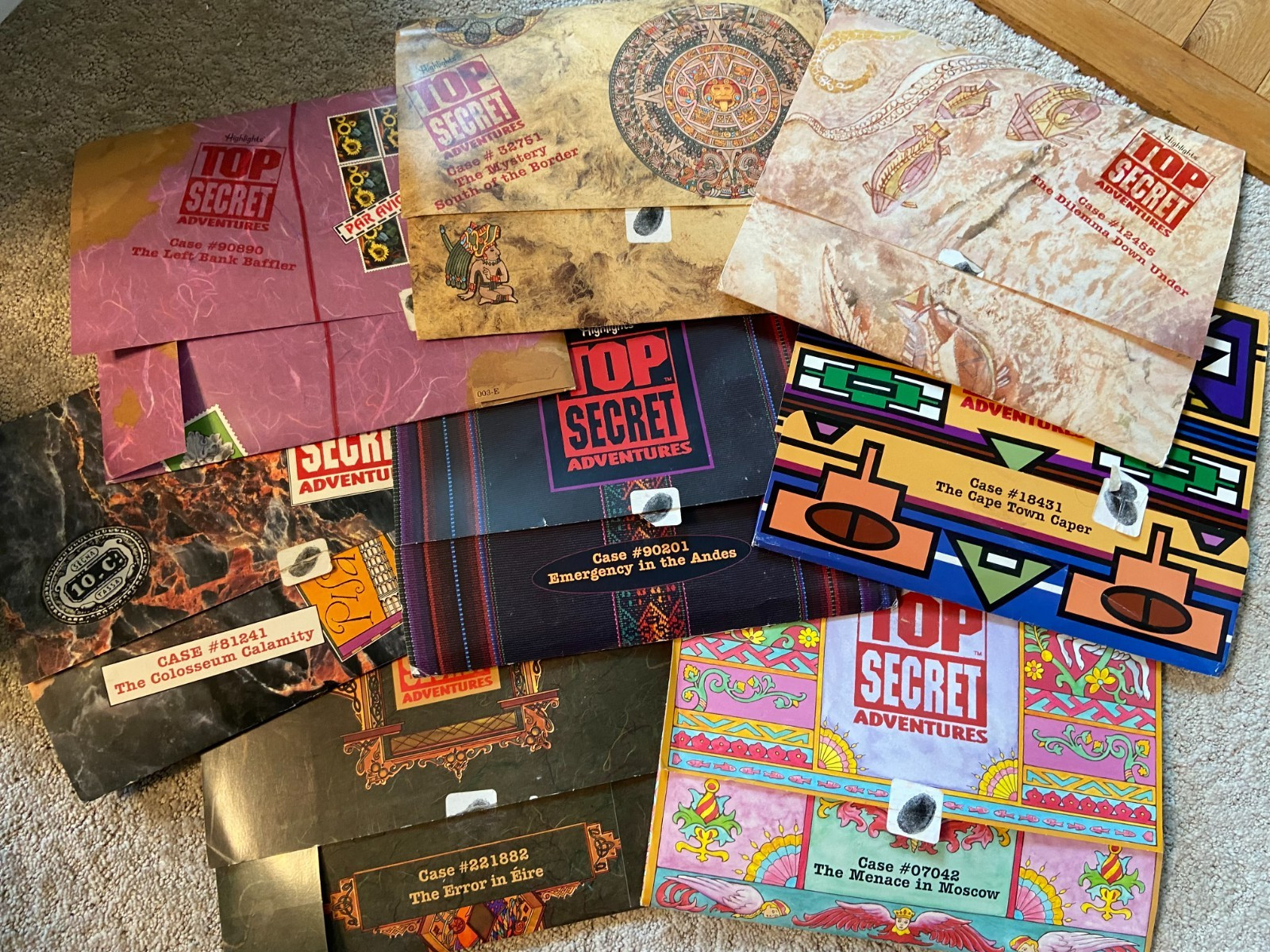 Highlights Top Secret Adventures – Mixed Lot Of 18 Countries – Homeschool