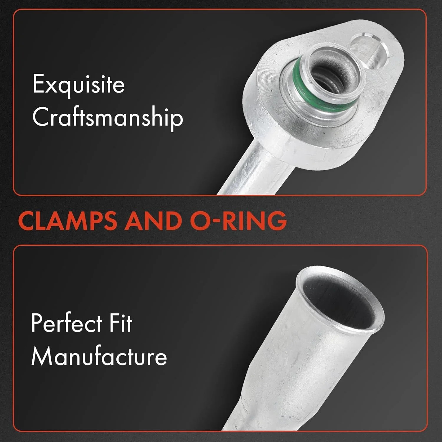 A/C Suction Hose & Discharge Line Hose Assembly Compatible with Dodge Ram