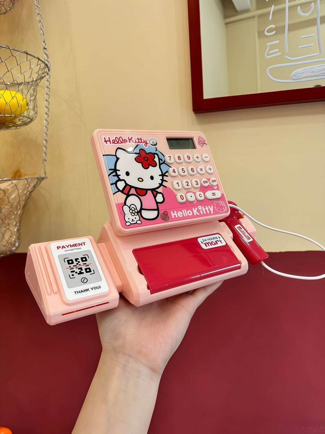 Hello Kitty Coin Counter Change Money Cash Counting Machine Bank Kids Toy sound