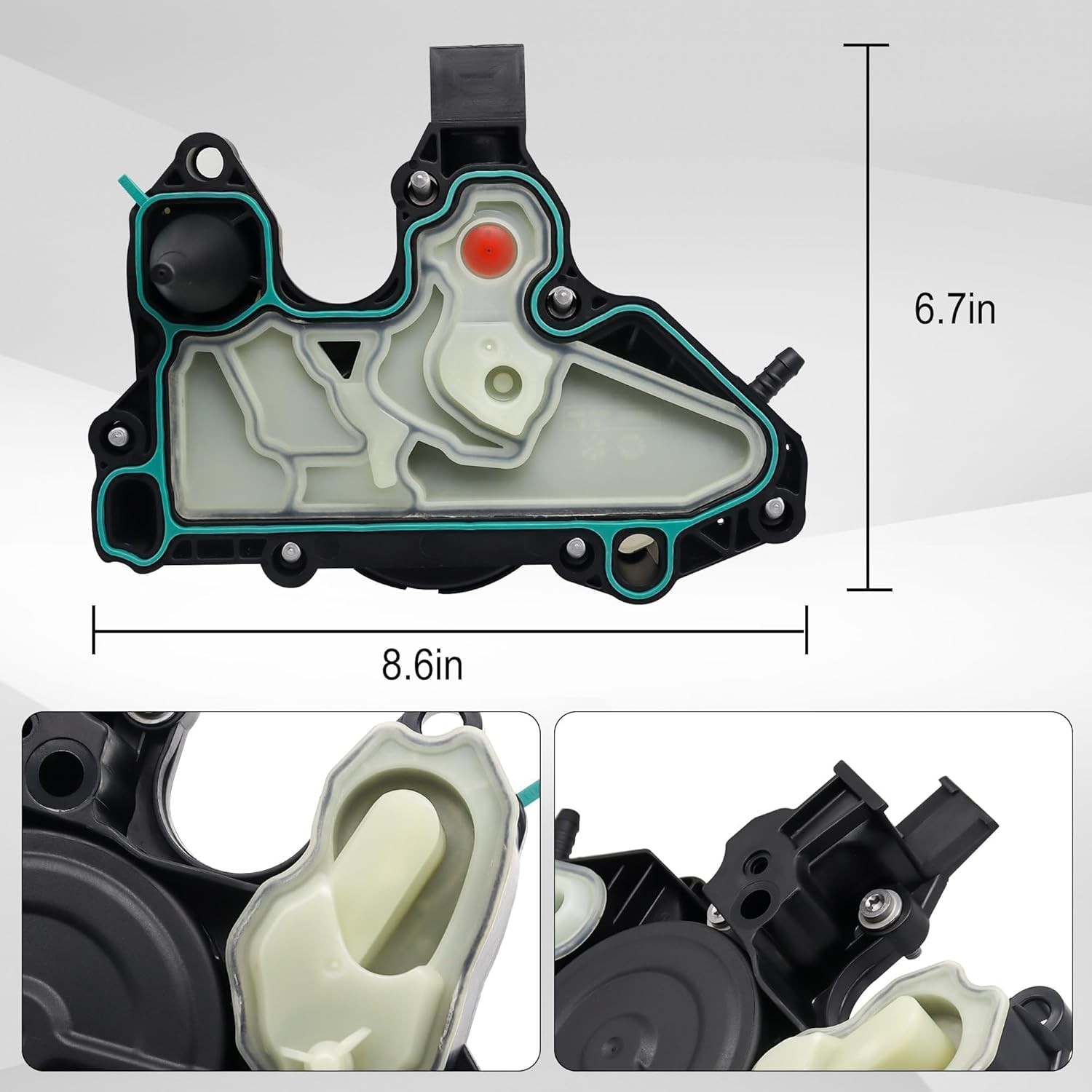 06K103495 PCV Valve Oil Separator Crankcase Vent Valve for Audi A3 A4 VW