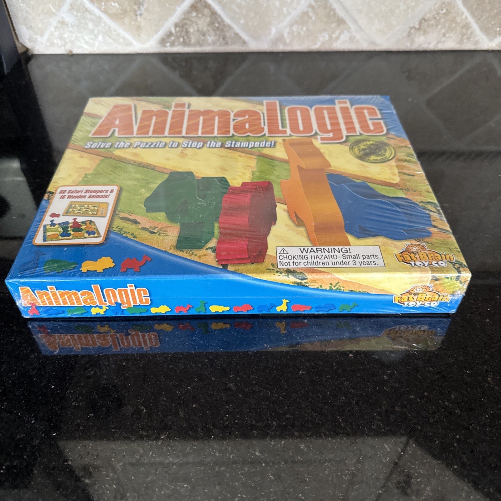 ANIMALOGIC Solve the Puzzle to Stop the Stampede Game