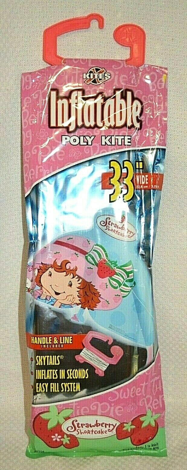 U PICK XKites INFLATABLE Strawberry Shortcake TURTLES Spiderman 33″ Wide KITE
