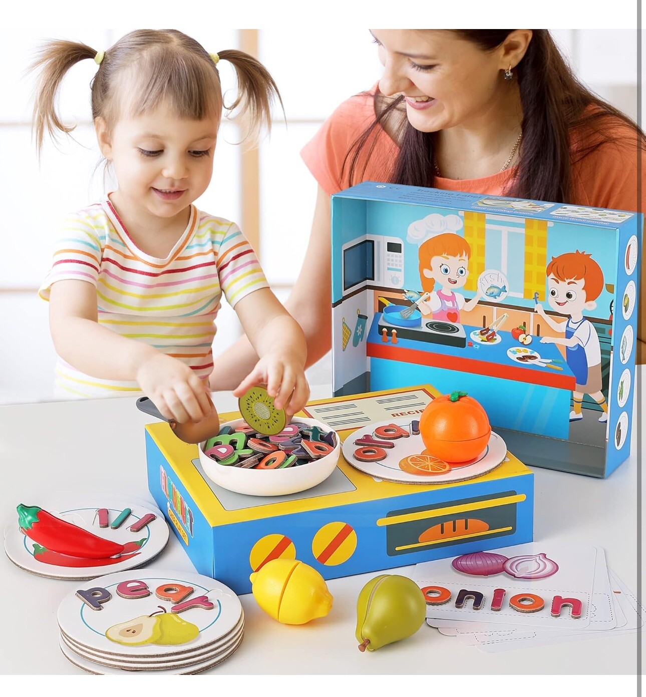 iPlay, iLearn Kids ABC Learning Educational Toys Toddler Kitchen play set