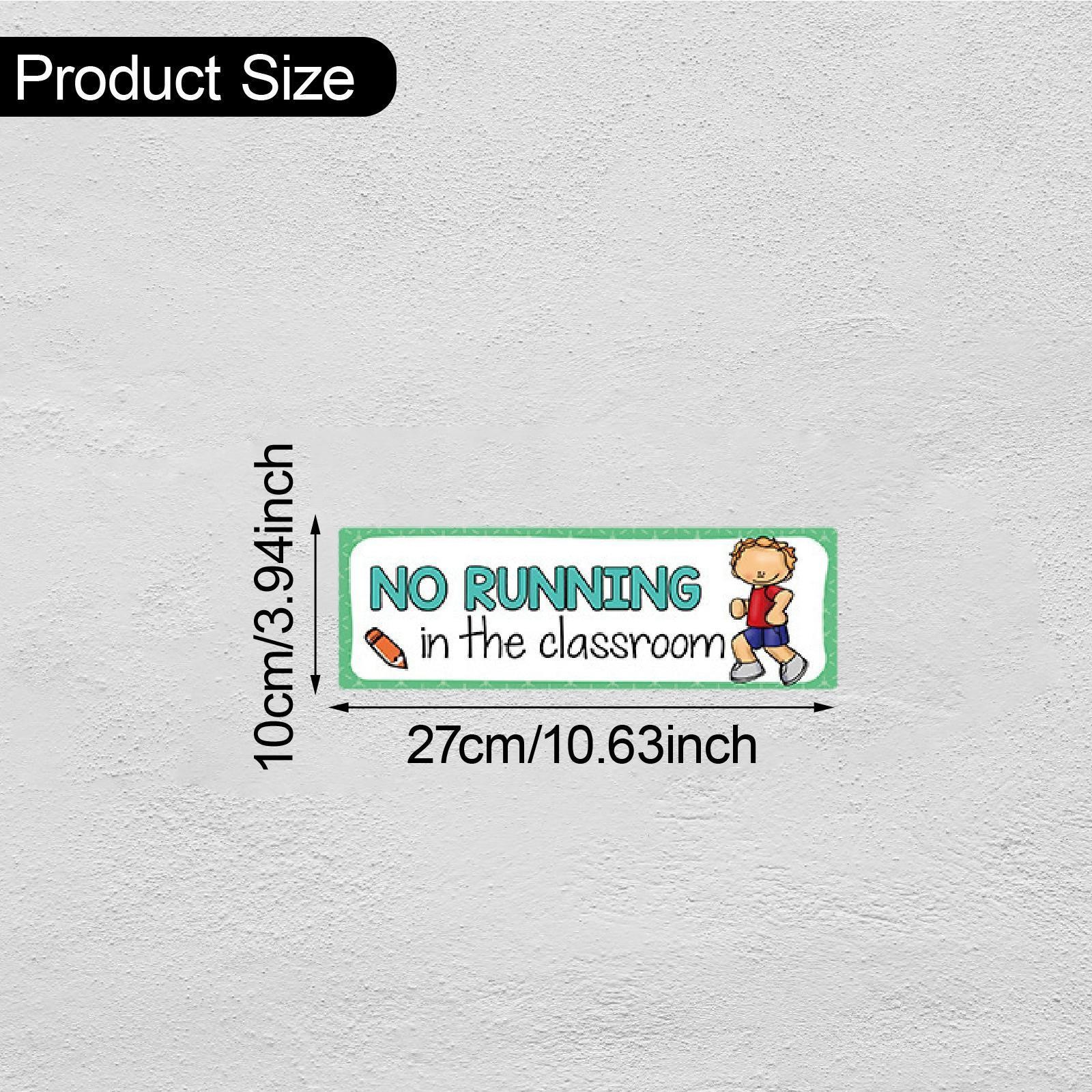 16Pcs Classroom Rules Educational Posters Teacher Good Habits Manners Charts