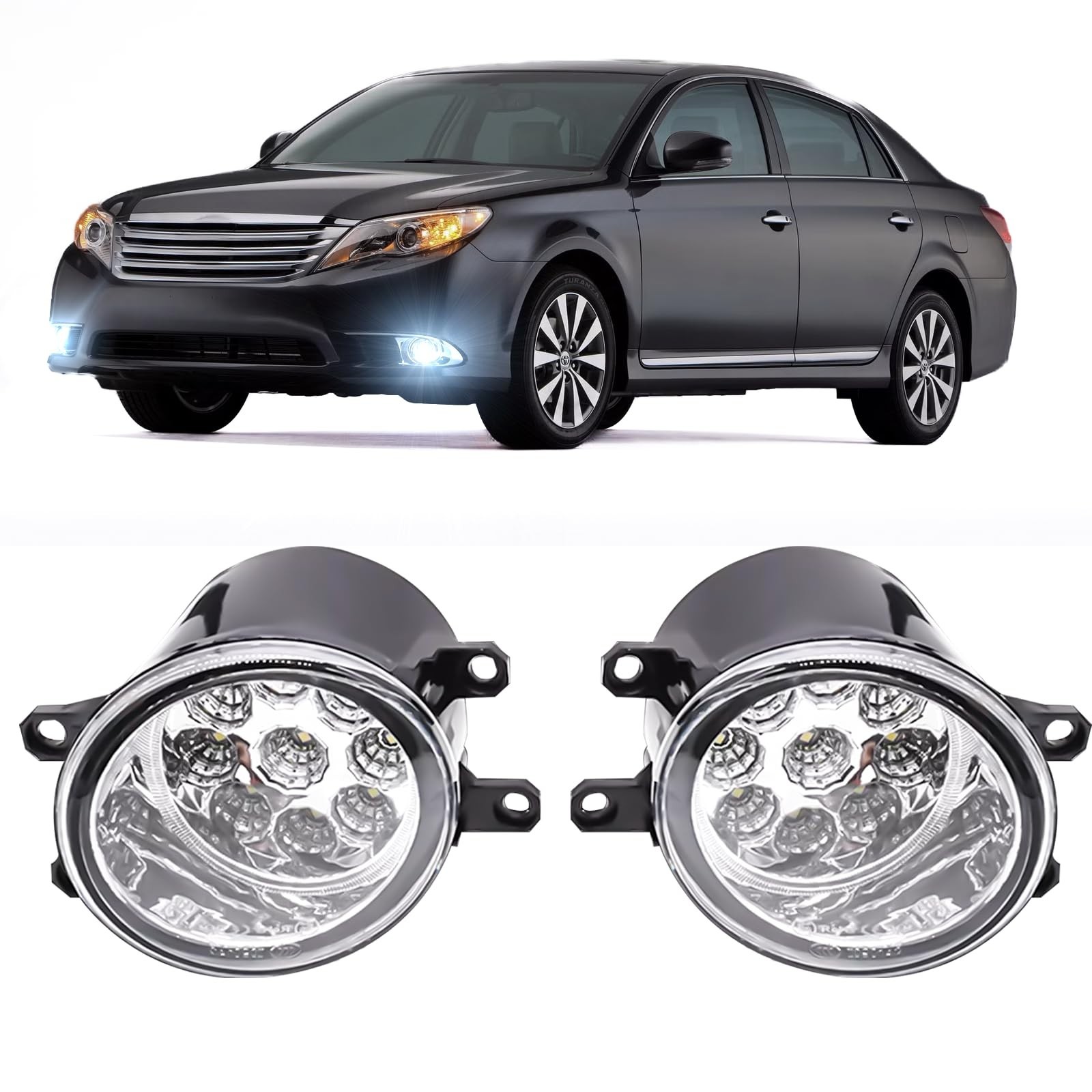 Fog Lights 3.5 inch OEM 19597300 19597400 For TOYOTA AVALON 2011-2015 Front B…