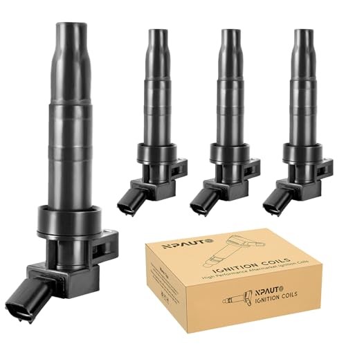 NPAUTO Ignition Coils Pack of 4 fit for 2.4 2.0 Hyundai Sonata, Kia Optima,
