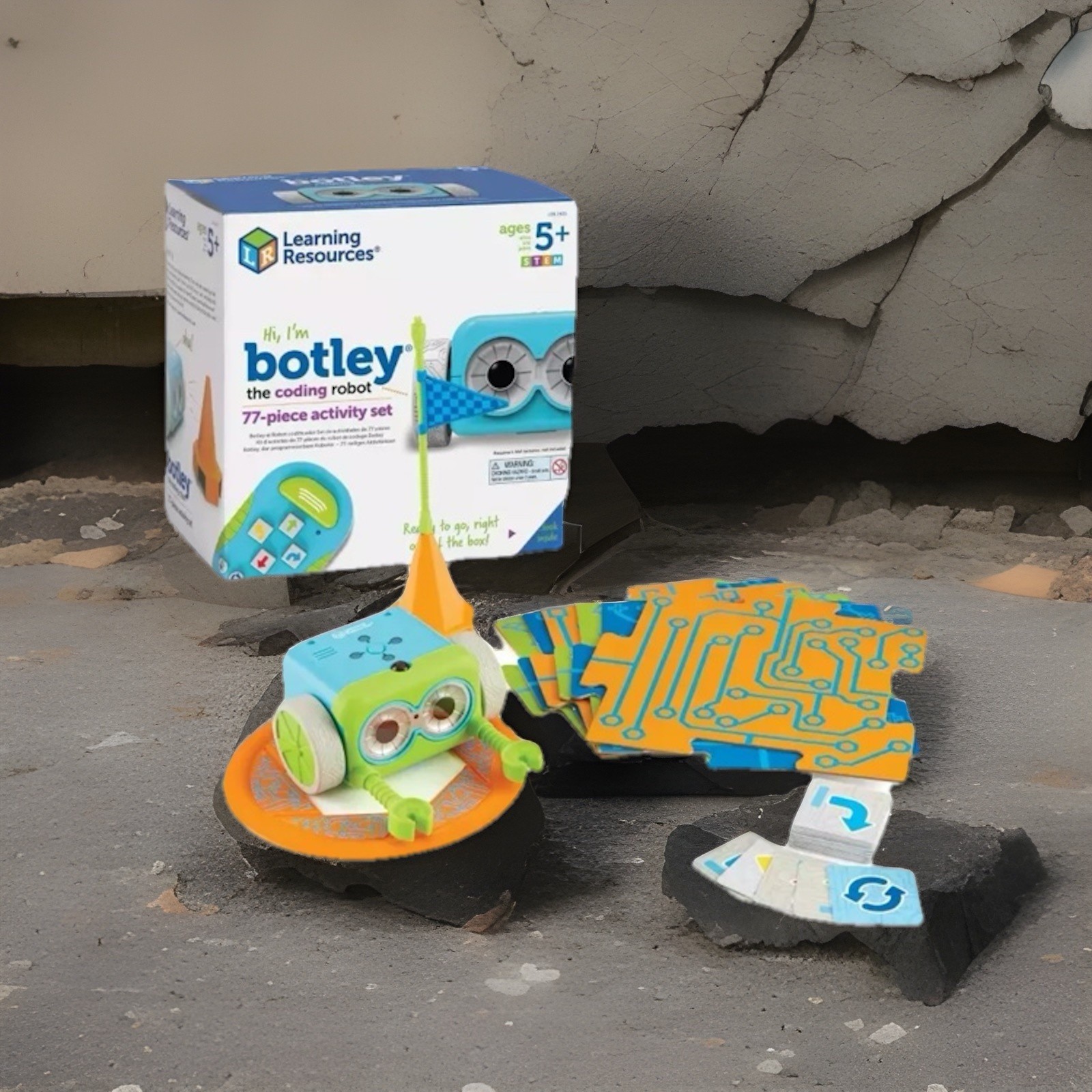 Learning Resources Botley the Coding Robot – STEM Toy – Ages 5+ – 77 Pieces
