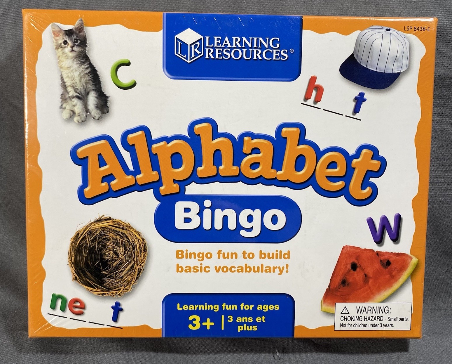 Learning Resources Alphabet Bingo Build Vocabulary Game 3+ NEW Homeschool