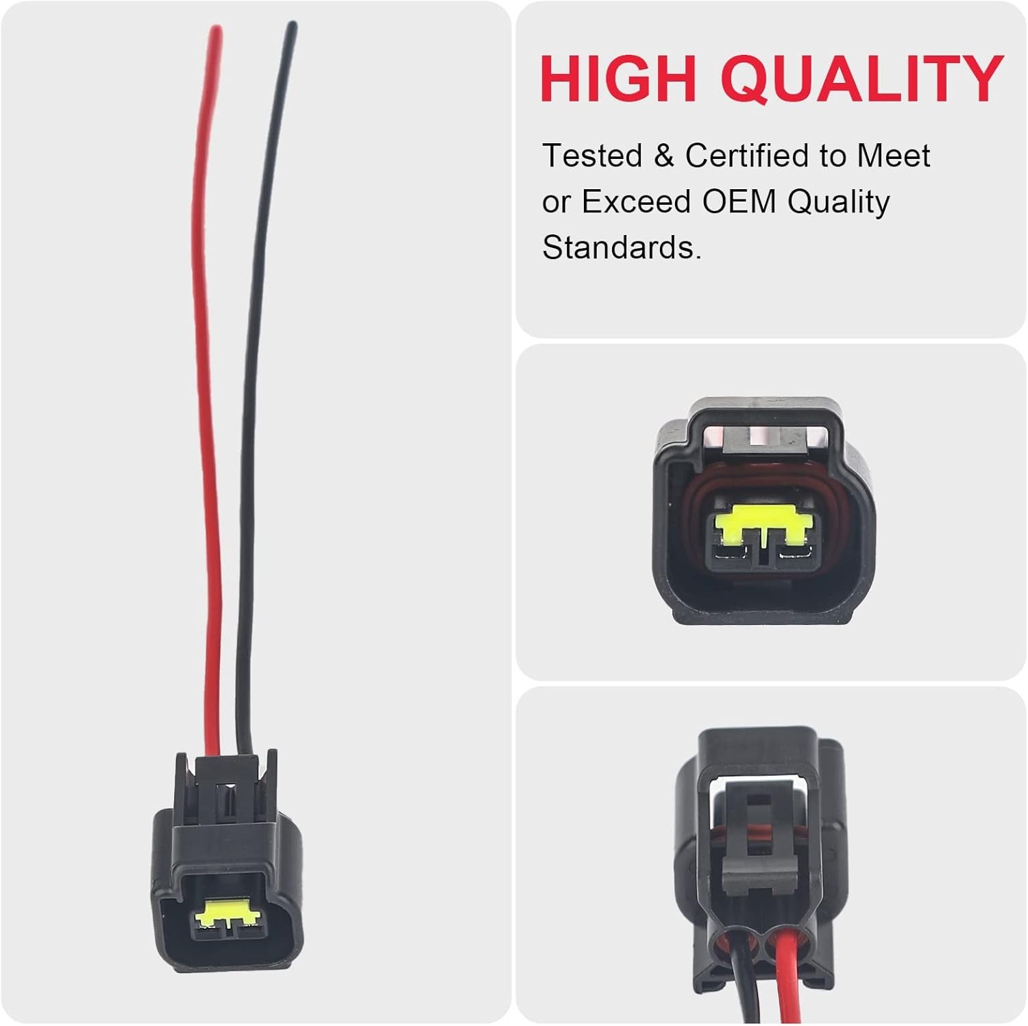 Modular Ignition Coil Female Connector Plug Wire Harness Pigtail Fits for 4.6L 5