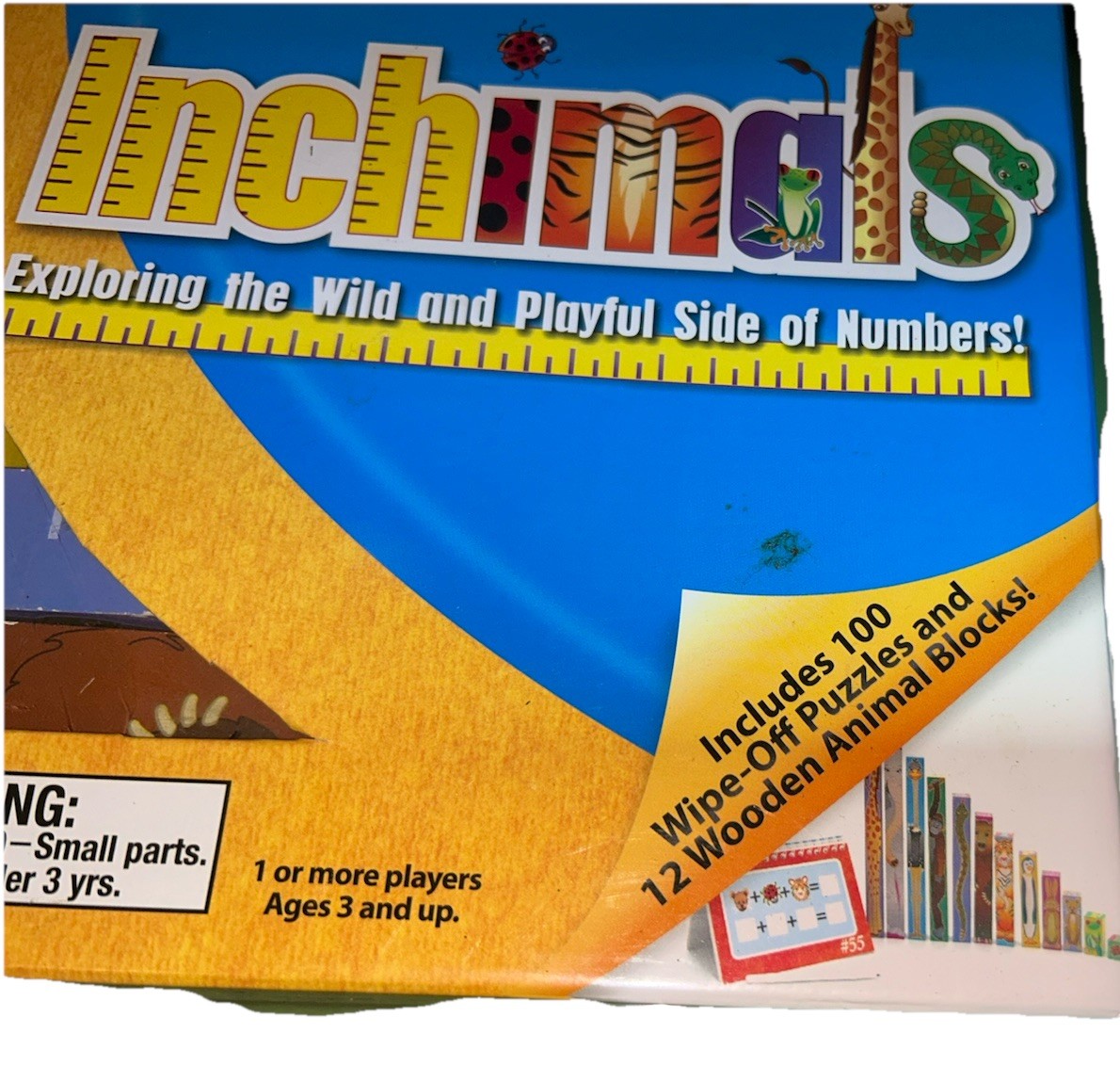 Fat Brain Toys INCHIMALS A Mathematical Safari Adventure Learning Homeschool