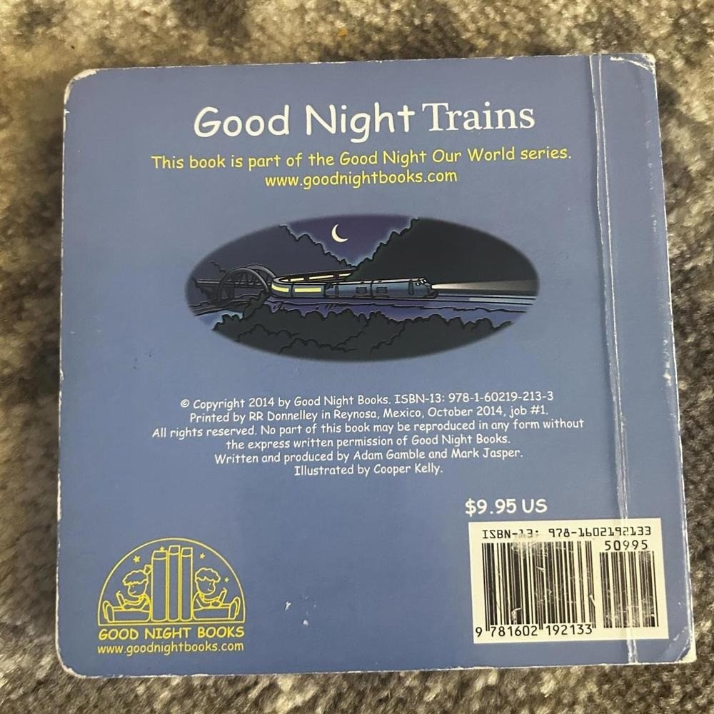Scholastic Train Themed Board Books