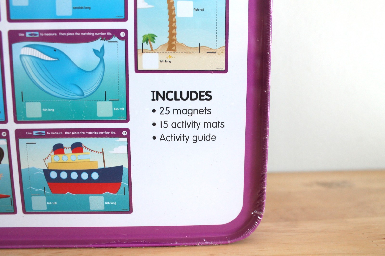 Lakeshore Learning Measurement Magnetic Activity Tin Math Center TT362 SEALED