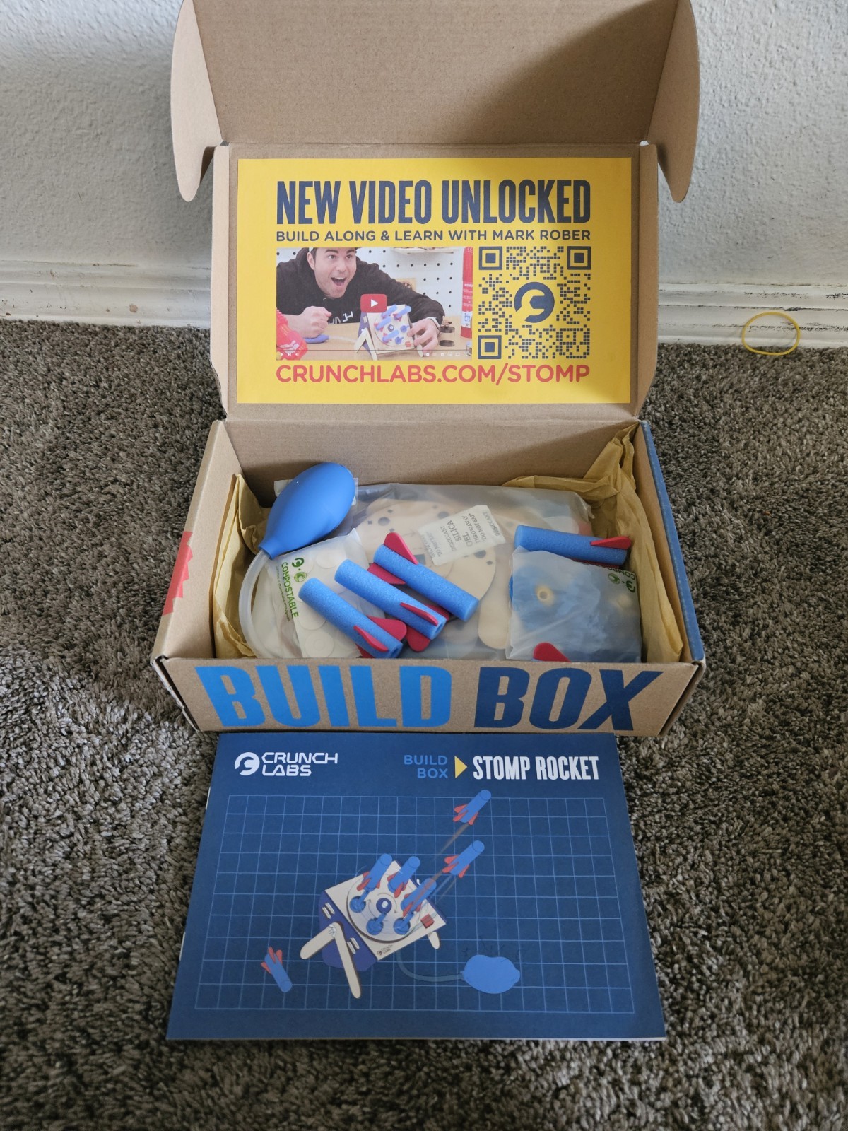 Crunch Labs Box: Mark Rober’s Stomp Box Brand New – Open Box