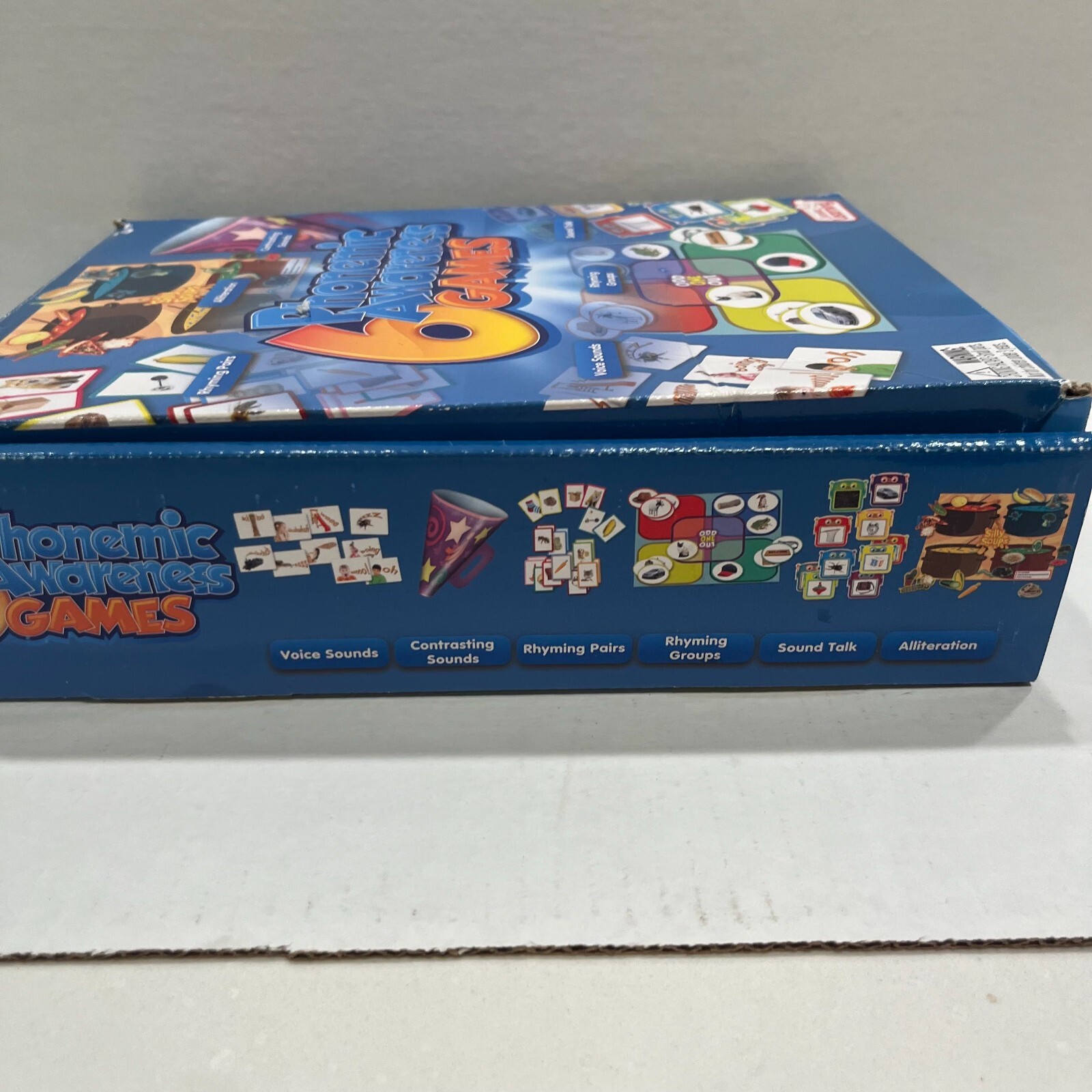 Junior Learning 6 Phonemic Awareness Board Game, Pre K Ages 3 +