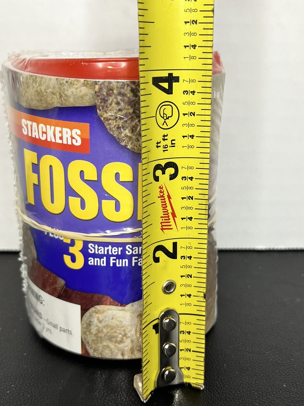 Stacker Fossils Three Starter Samples And Fun Facts New Sealed Gift Science