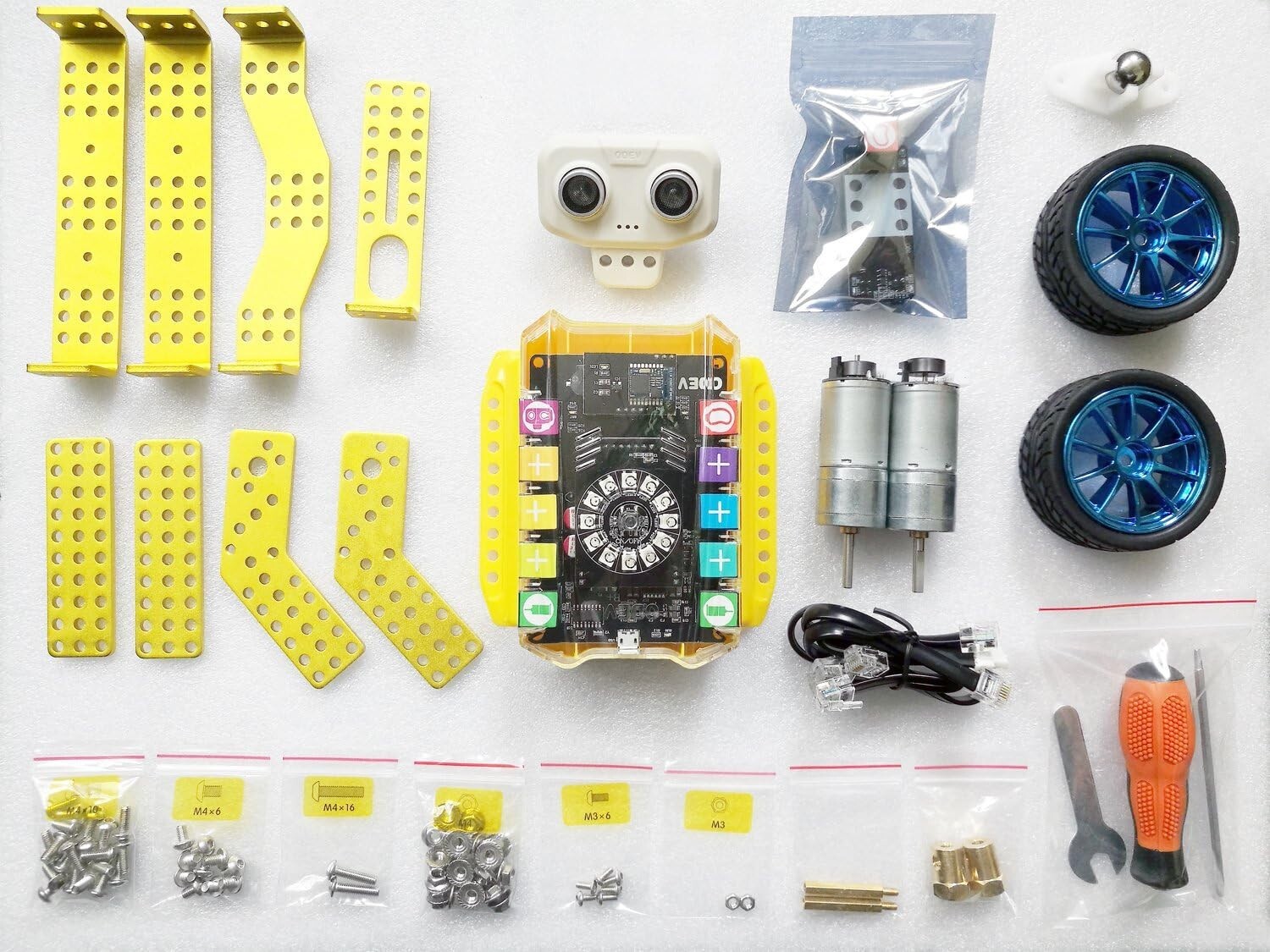 Tomo 2 in 1 Stem Robotic Kit DR-01Y Transformable and Programmable APP Robot