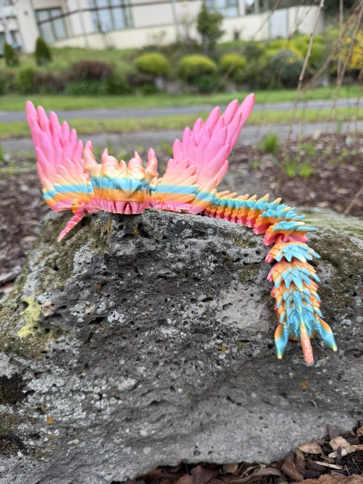 Rainbow Dragon Articulated