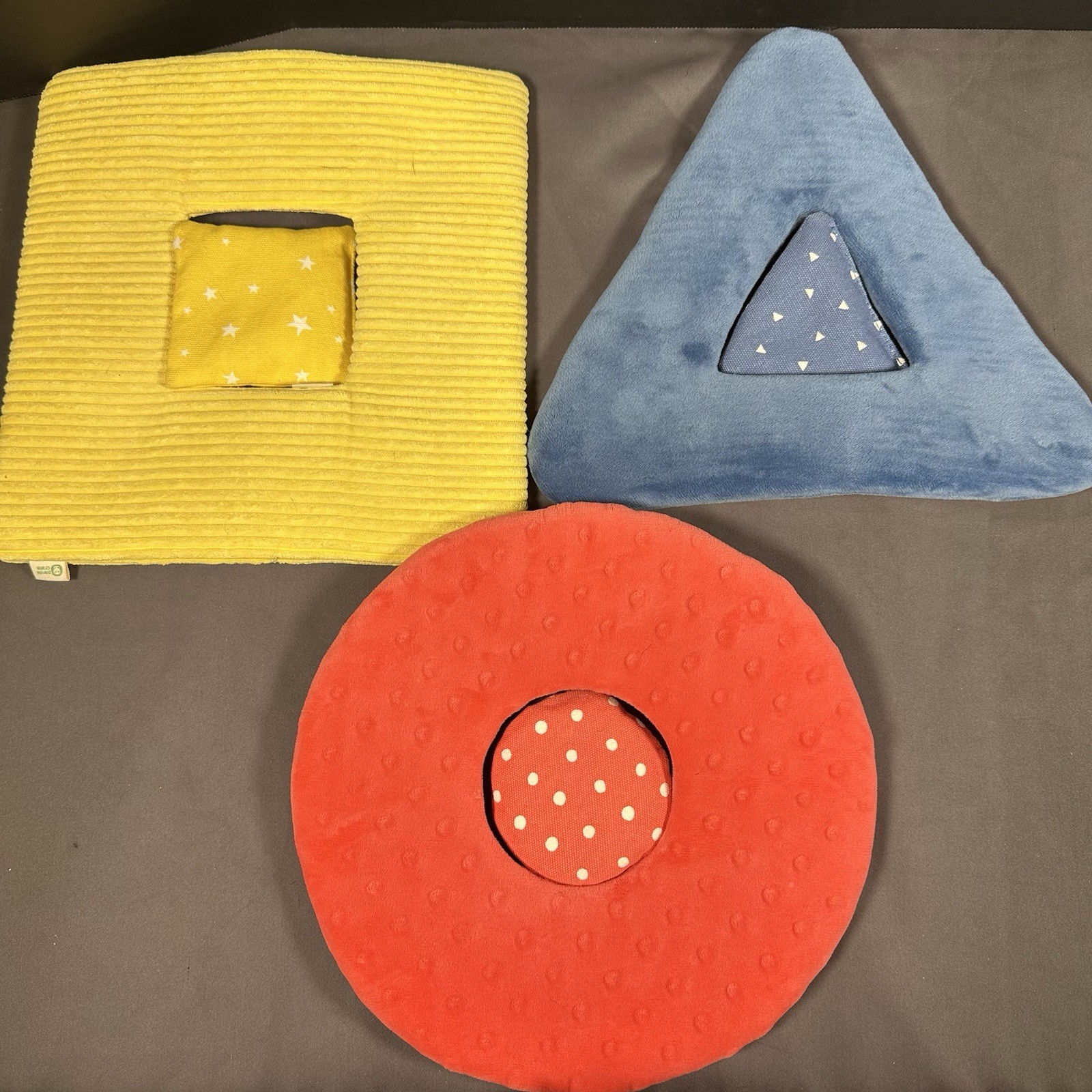 Panda Crate Kiwi Co Montessori Beanbag 3 Shapes Toy Brain Development Activity