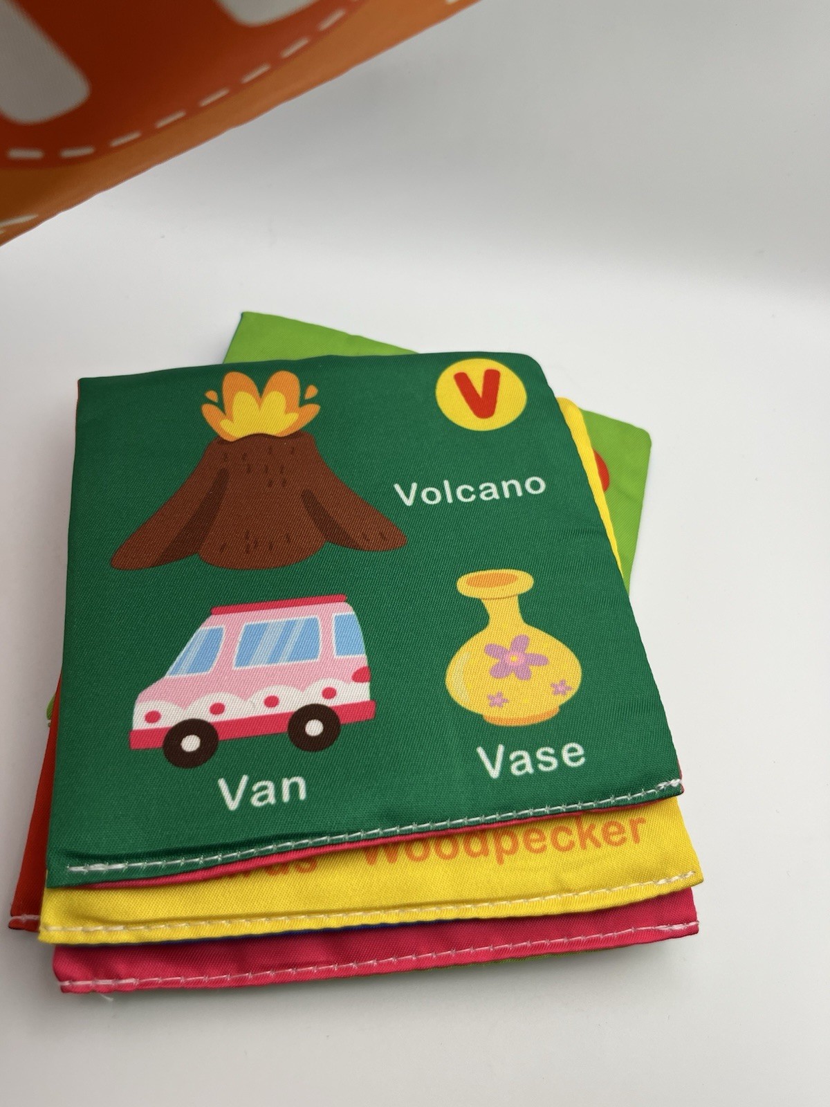 Soft Alphabet Cards Washable Alphabet Flash Cards Early Educational Toy