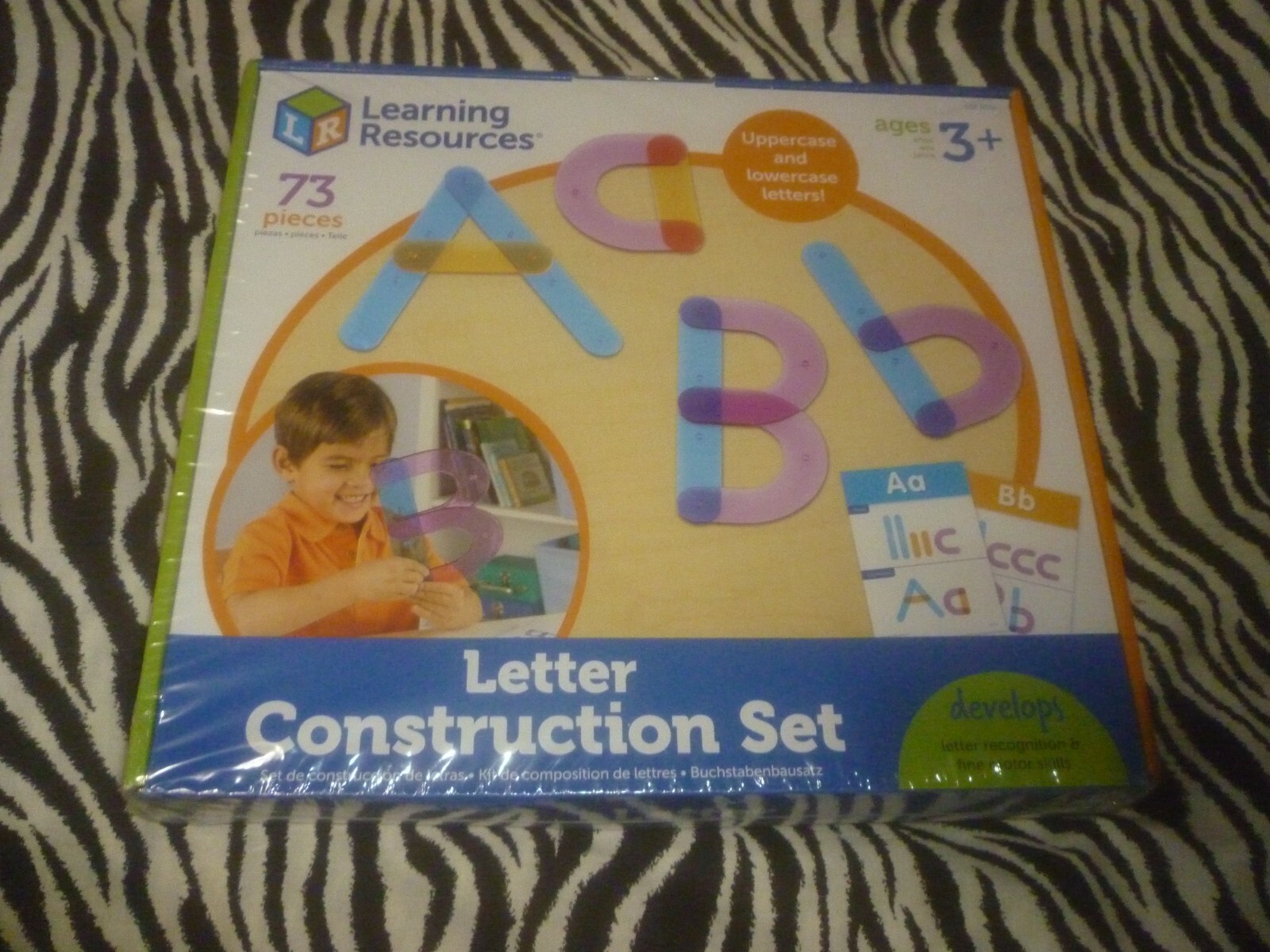 Learning Resources Letter Construction Activity Set – New