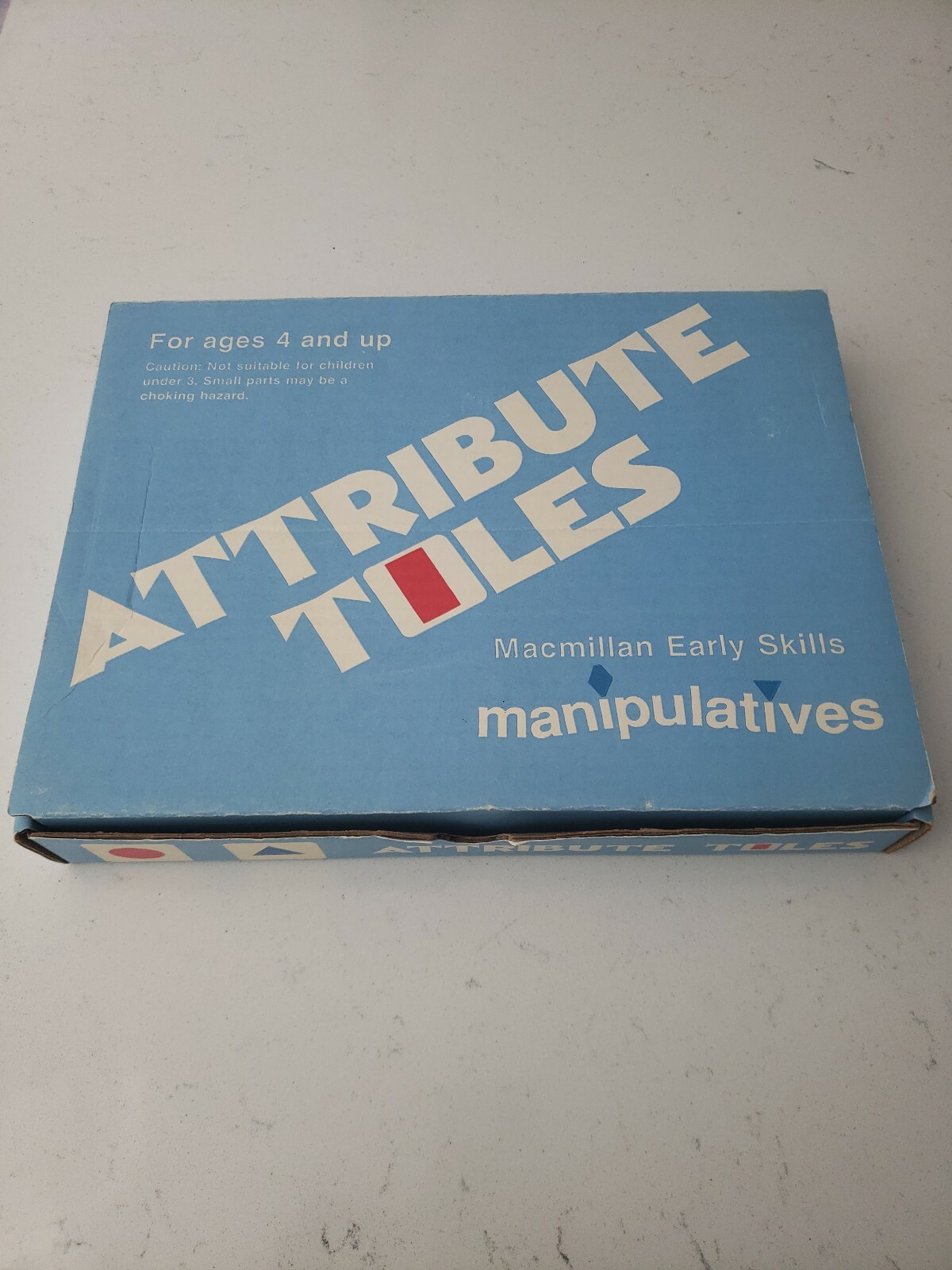 Vintage Macmillan Early Skills Attribute Toles Manipulatives Learning Homeschool