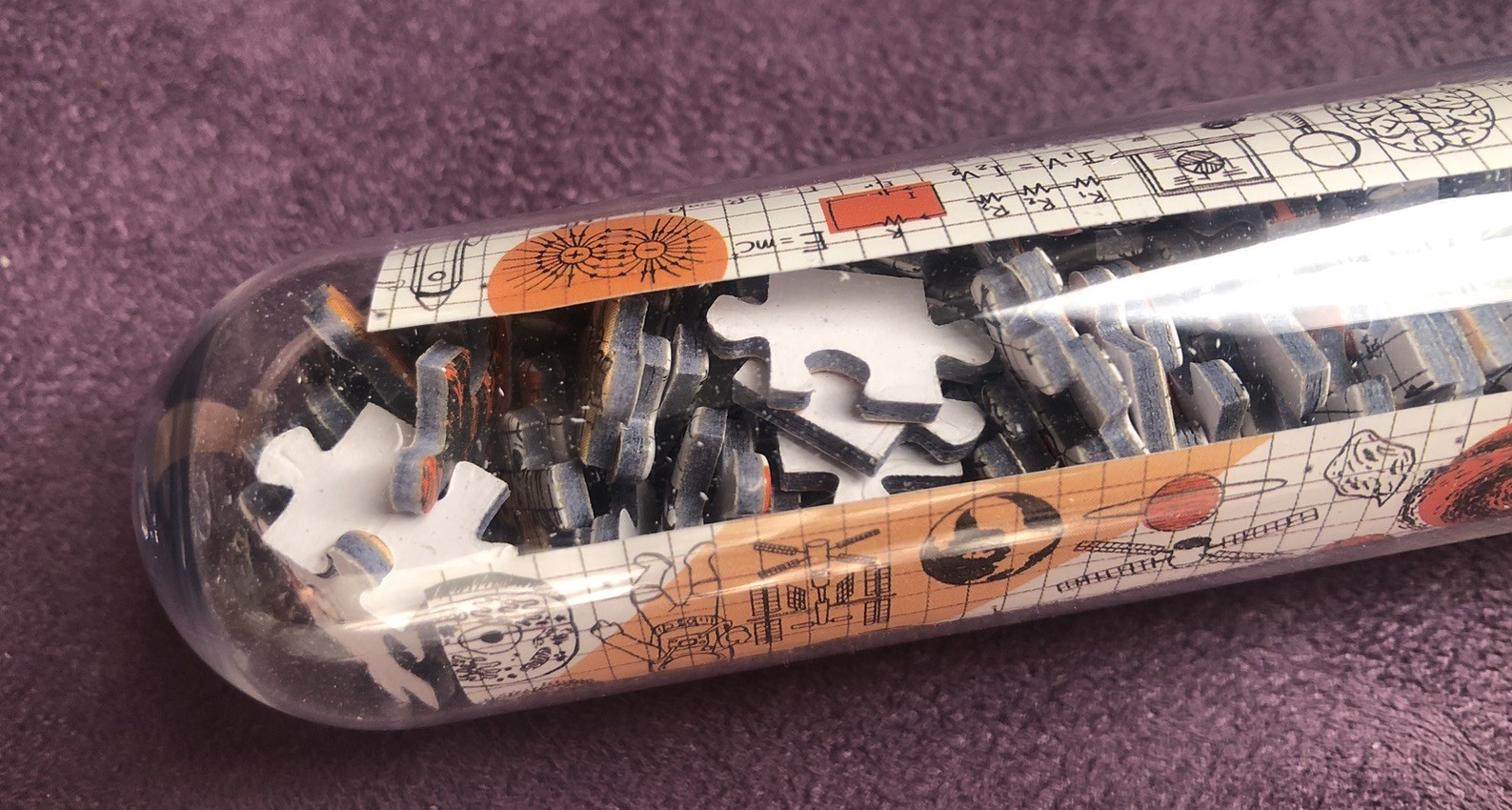 Mini Test Tube Science Puzzle