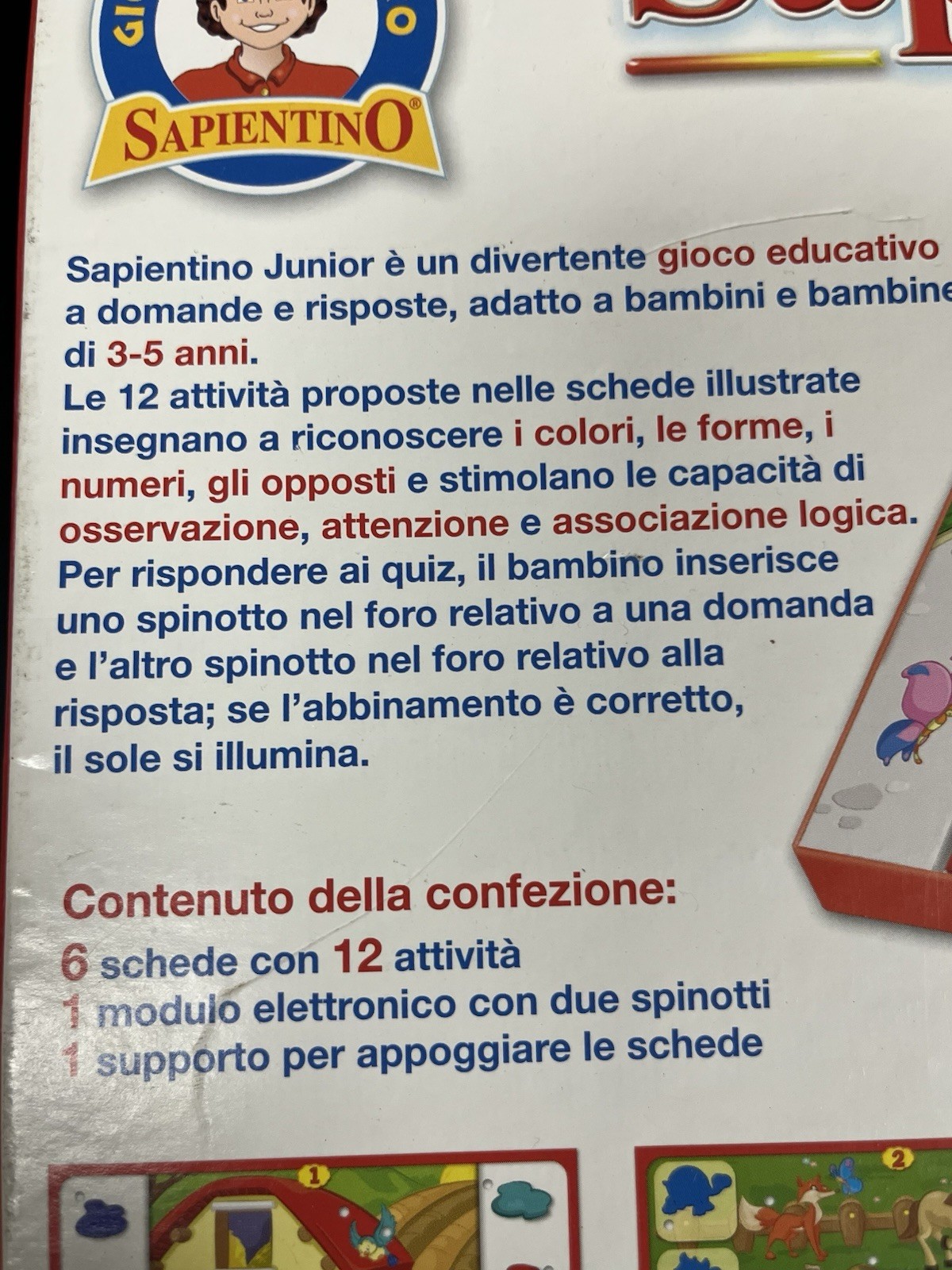 Sapientino – Junior – Clementoni – Italy Educational Game for Children