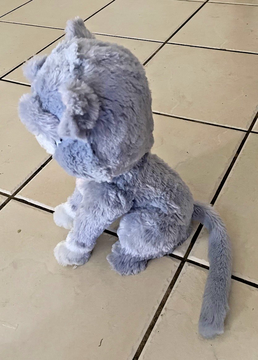 Fur Real Friends Bootsie Interactive Cat Grey White Plush Kitty With Batteries