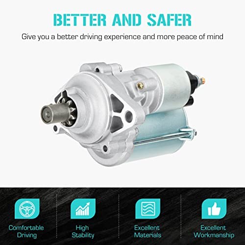 17729 Starter for Honda Accord 2.2L 96-97 2.3L 98-02, for Honda Odyssey Acura CL