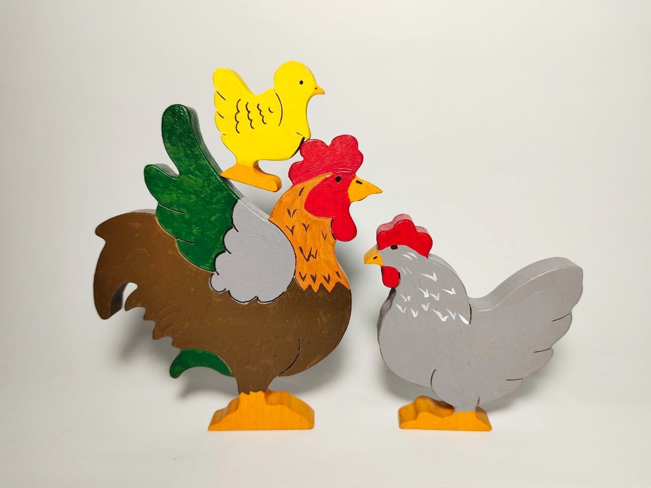 Wooden Toy Family, Educational Toy
