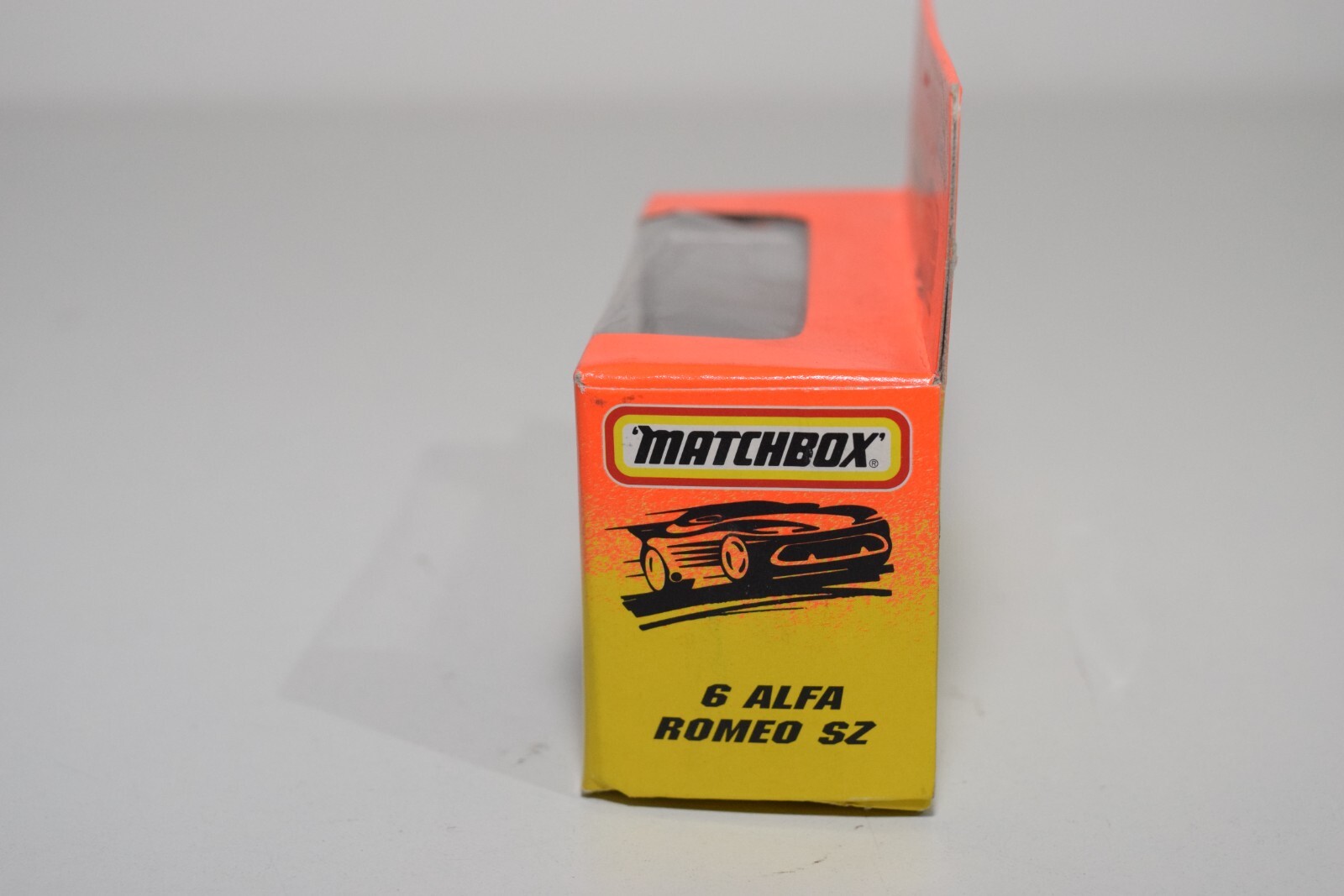 A94 1:64 3 INCH MATCHBOX LESNEY 6 ALFA ROMEO SZ RED MIB RARE!