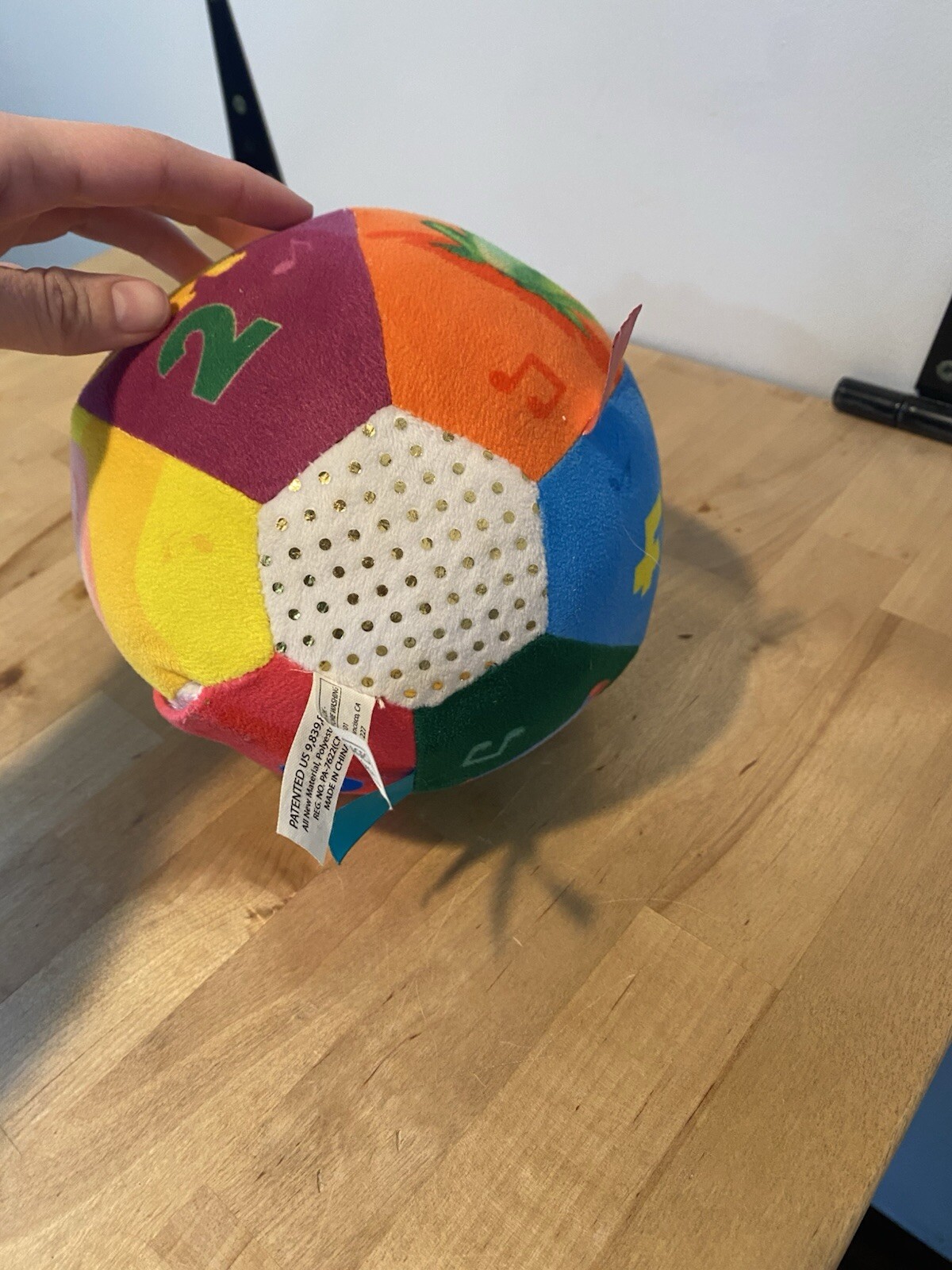 Move2Play Multicolored Ball Infant Toy Monkey Works
