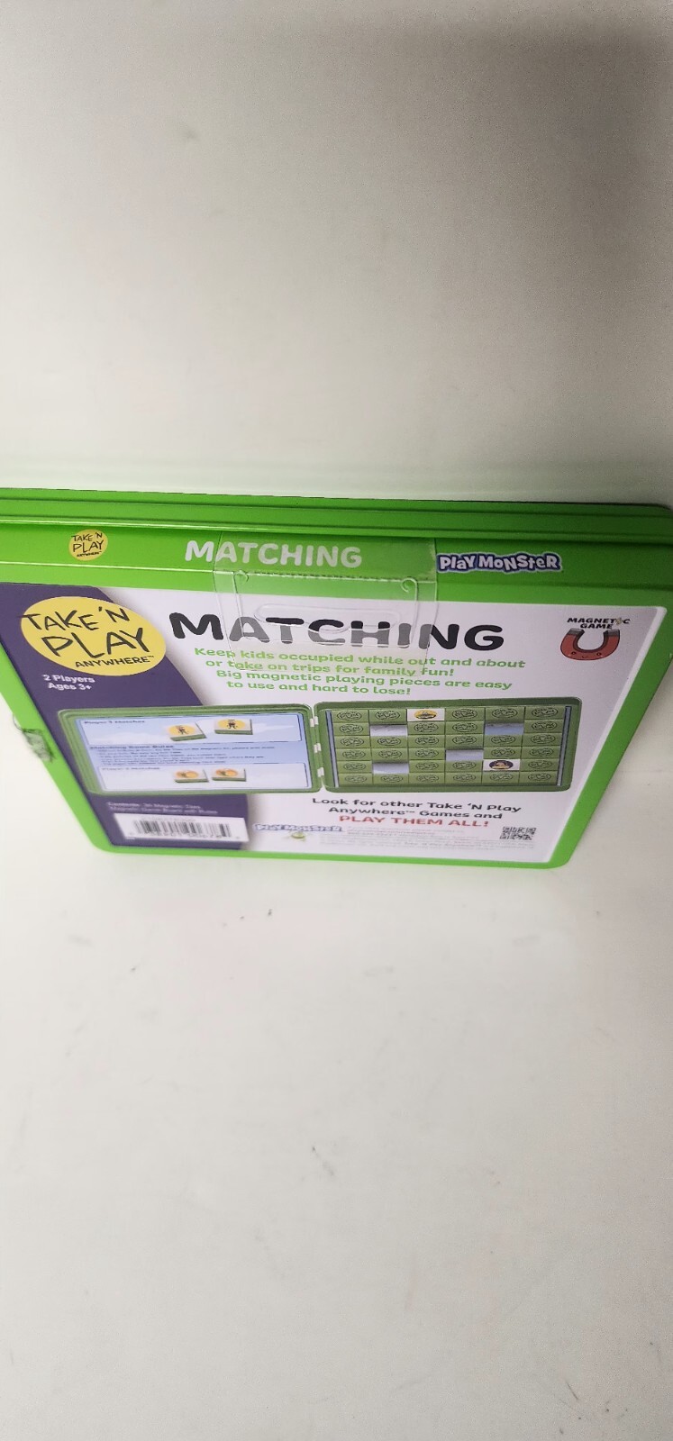 Playmonster Take ‘N’ Play Anywhere Matching Magnetic Game Portable Travel Toy