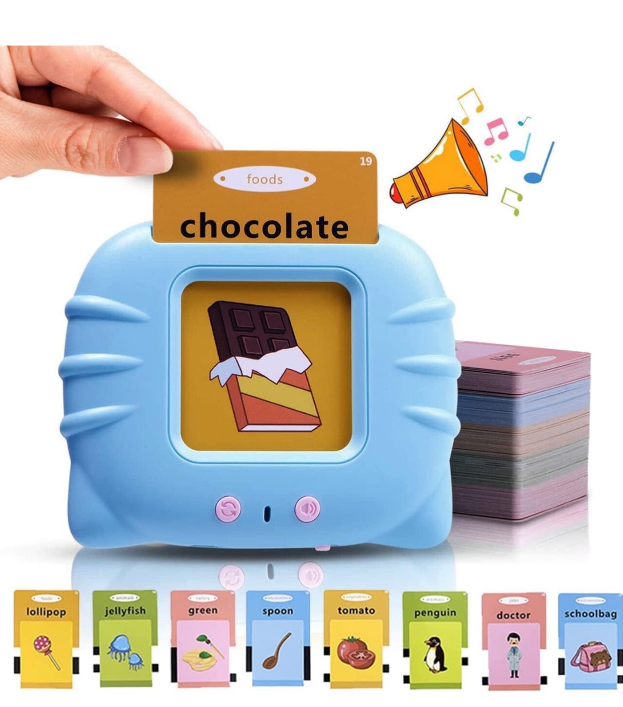 Kids Toddler Talking Flash Cards with 224 Sight words. Preschool educational Toy