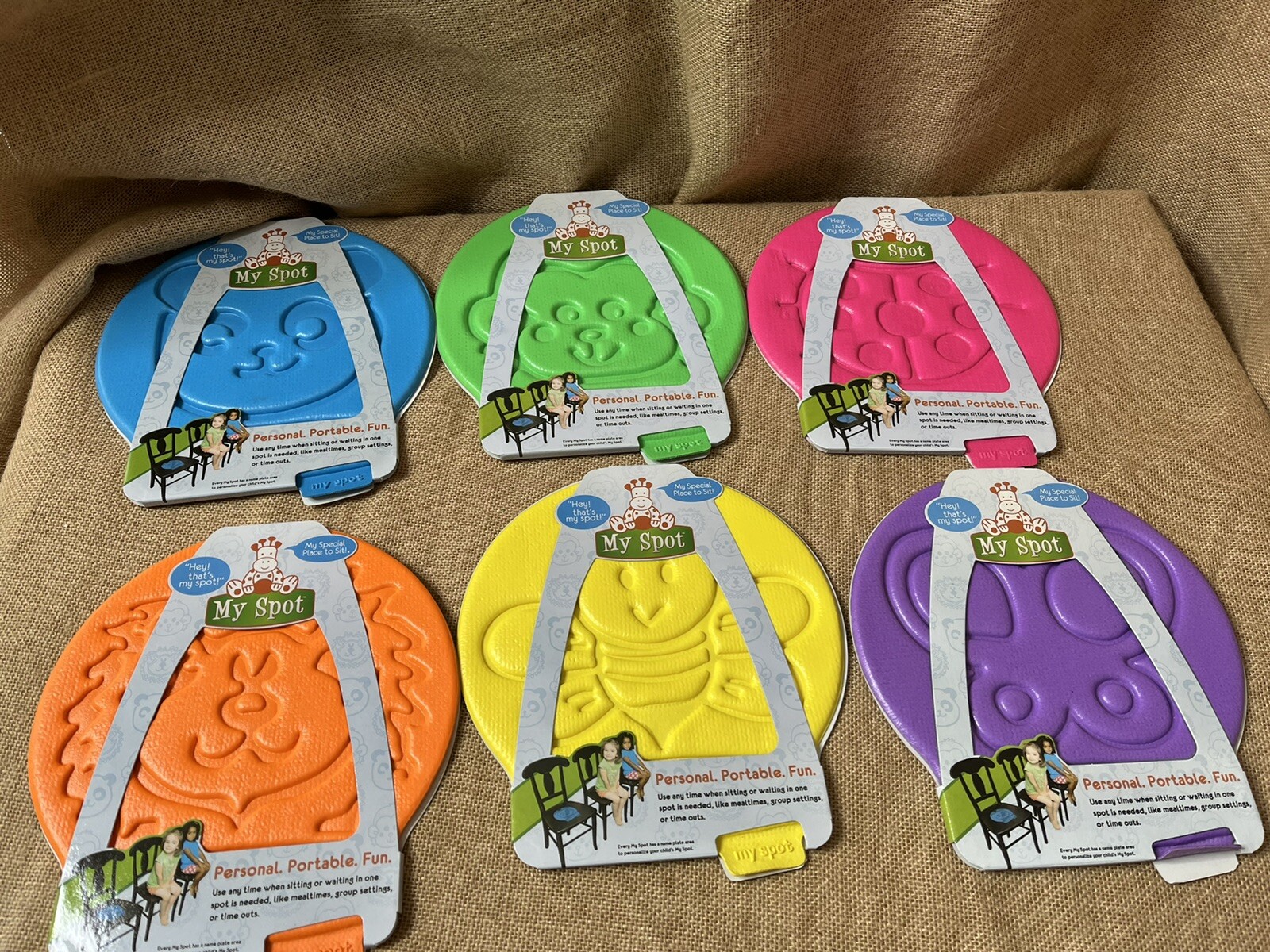 My Spot Children Seat Arrangement Daycare Personal Space Distance Lot 6 Colors