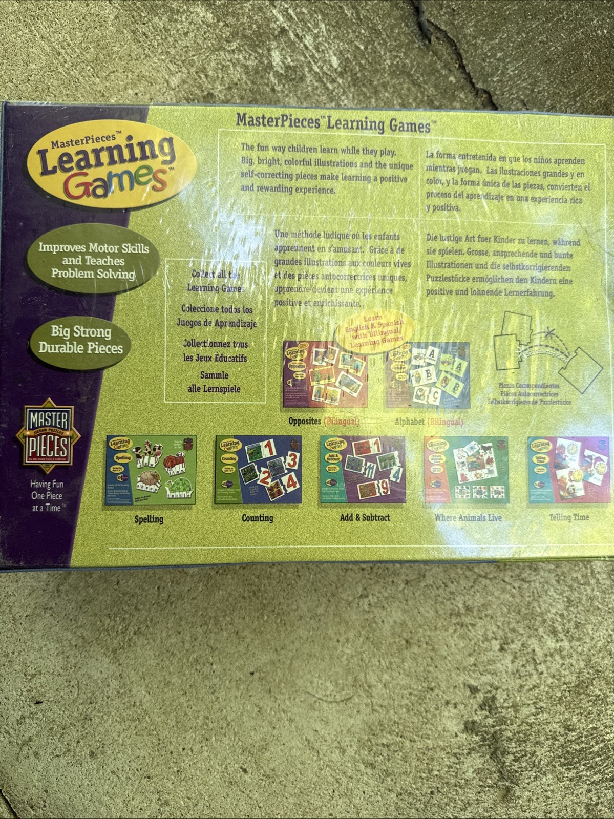Masterpieces Learning Games Counting