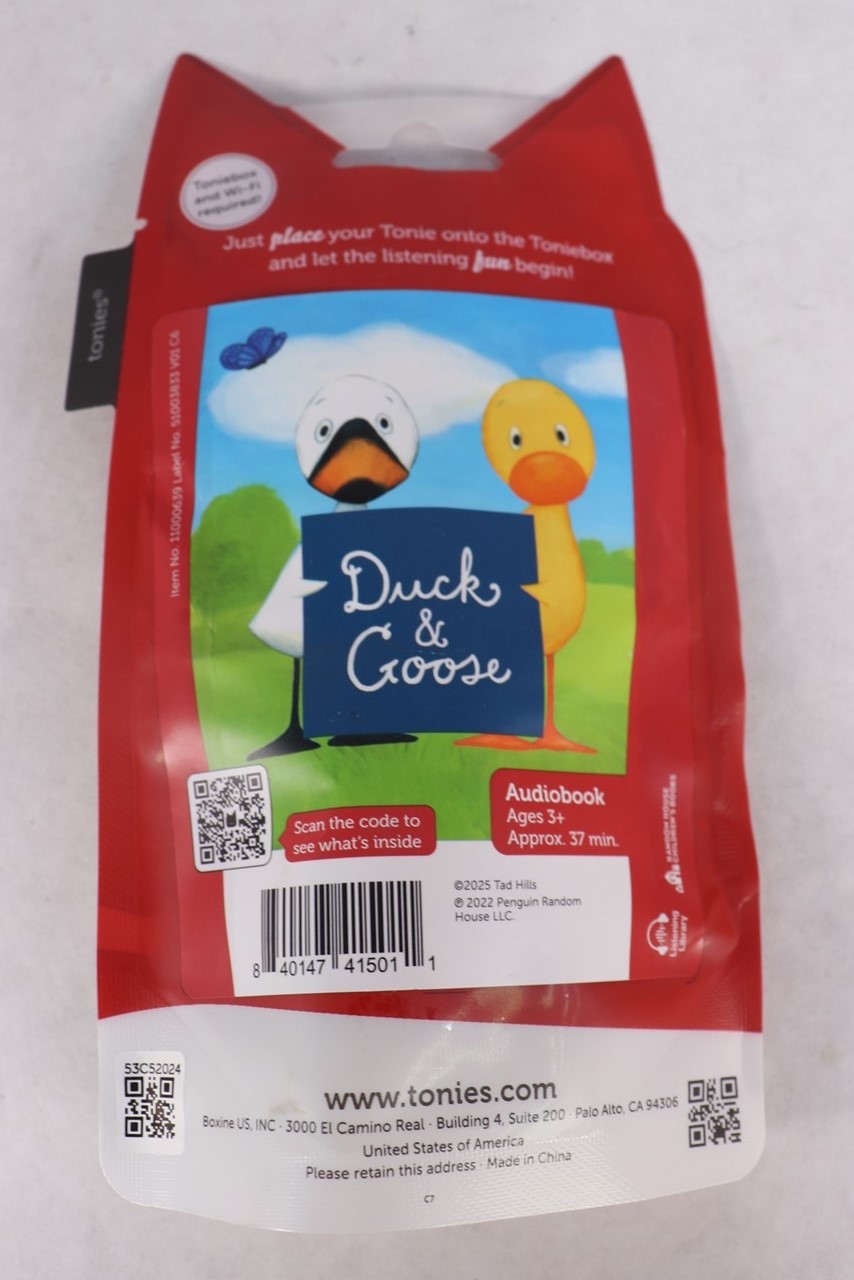 Tonies Duck & Goose Audio Play Figurine Character New