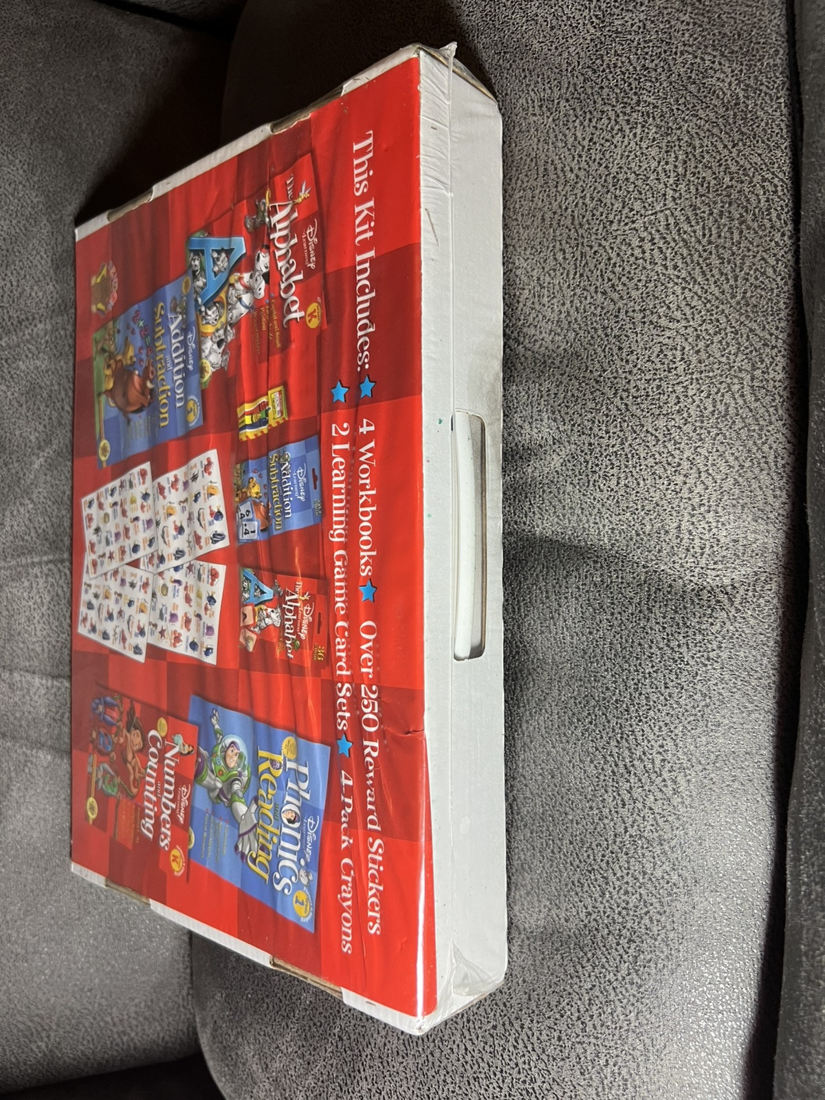 Disney Pixar Learning Activity Box Set Sealed Phonics Reading Math ABC Games NIB